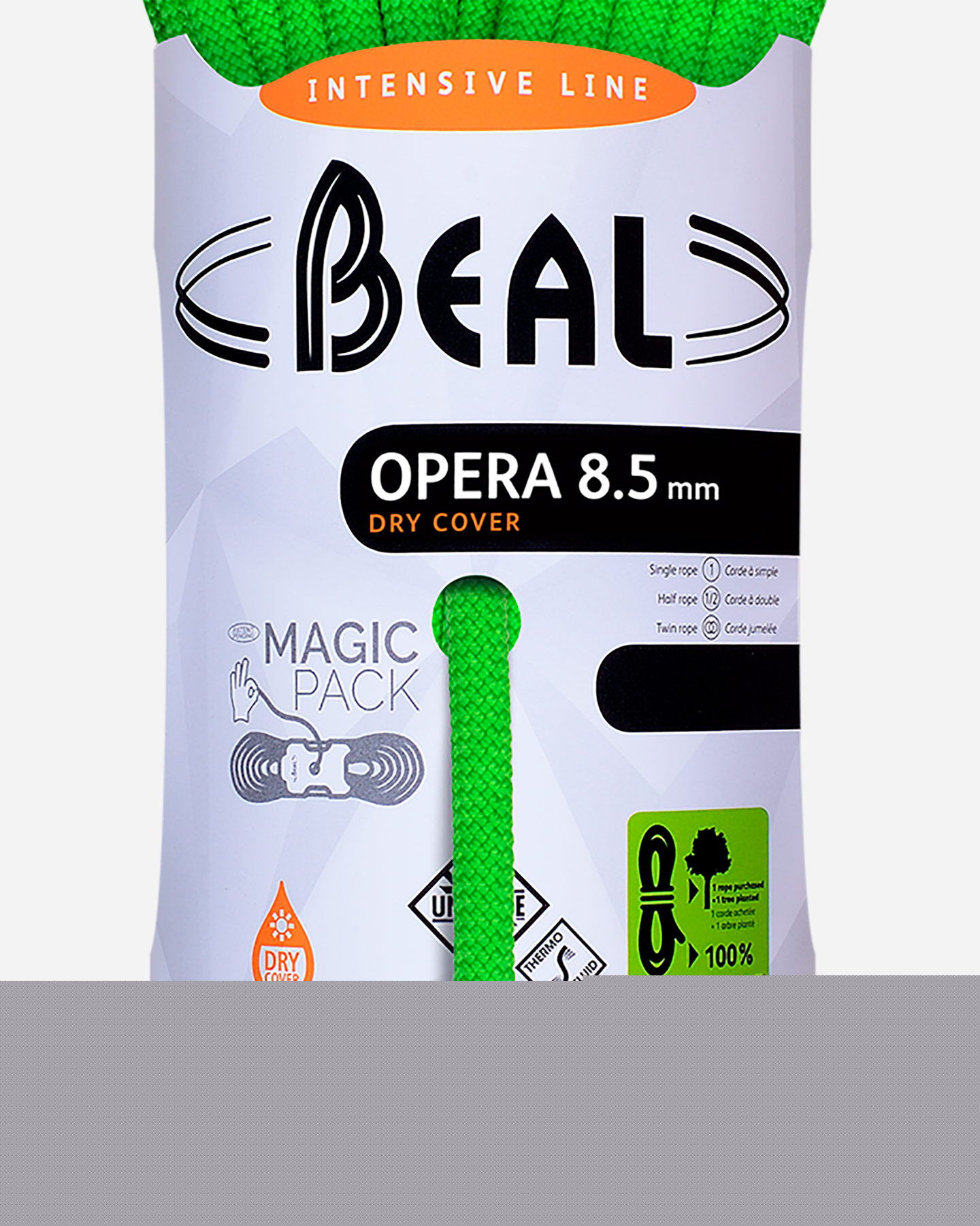 Corda BEAL OPERA 8,5 MM  - Verde - 1 | Cisalfa Sport