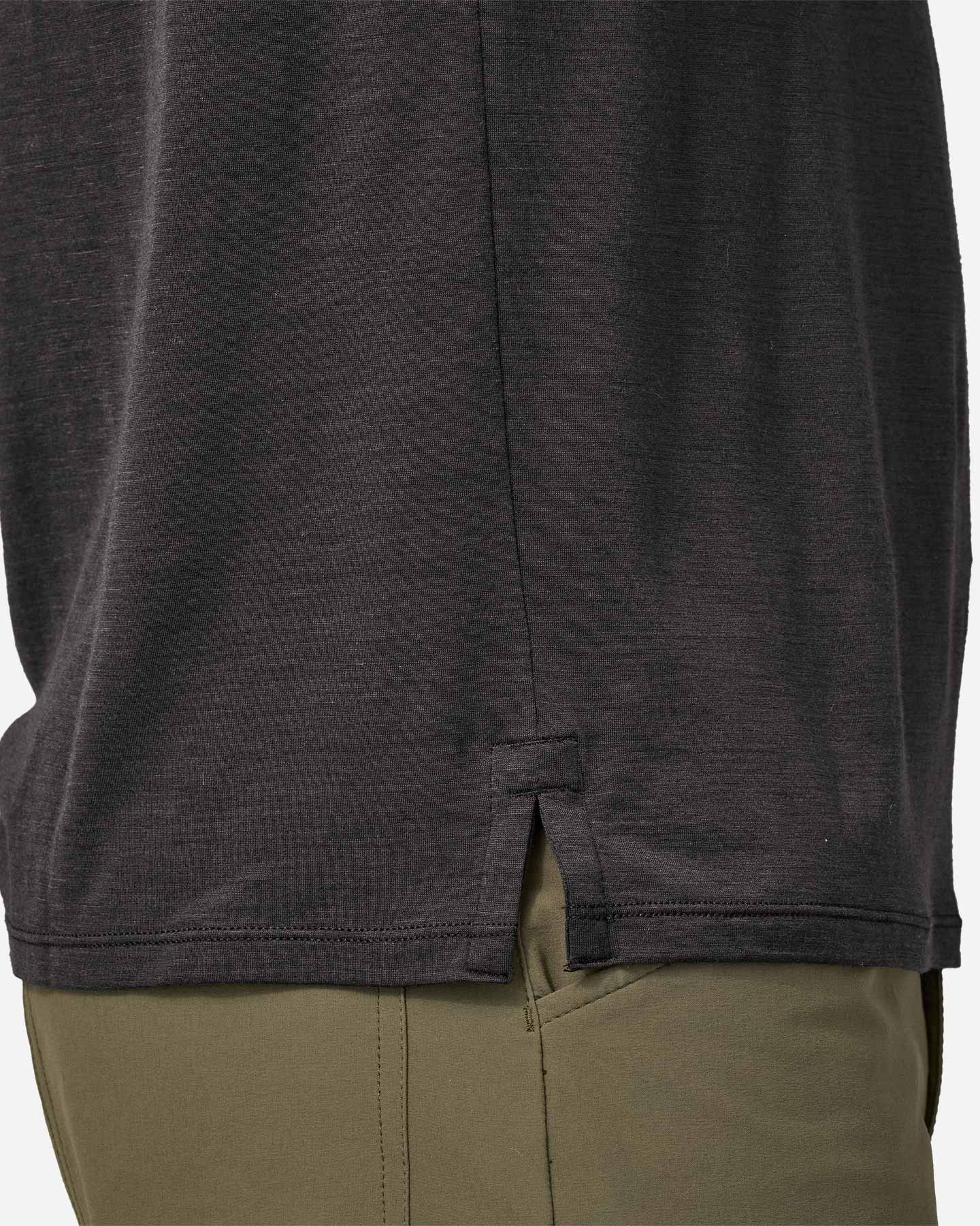 Maglia intimo tecnico PATAGONIA CAP COOL MERINO BLEND M - Nero - 3 | Cisalfa Sport