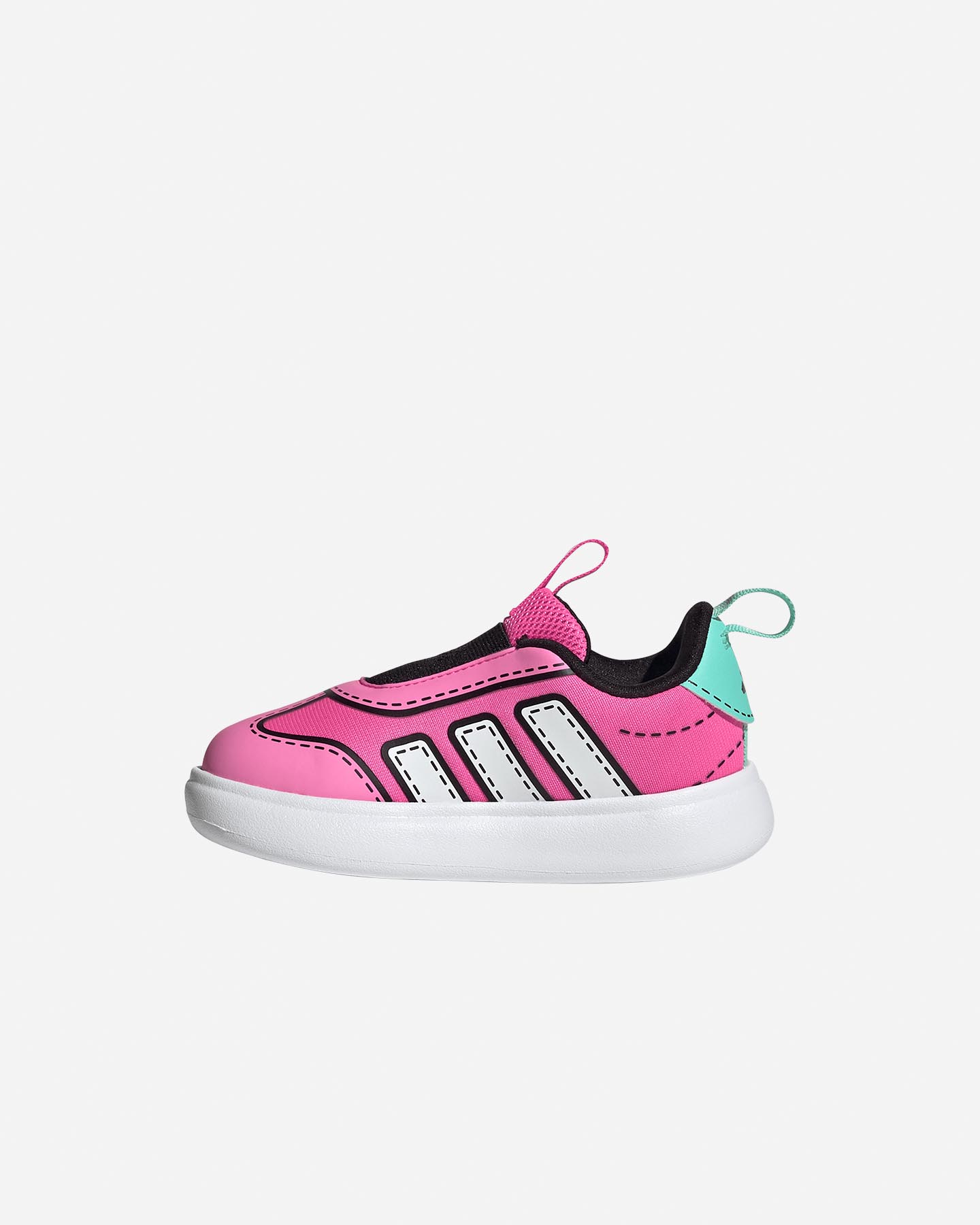 Scarpe sneakers ADIDAS CORE BUBBLE INF JR - Fucsia - 3 | Cisalfa Sport