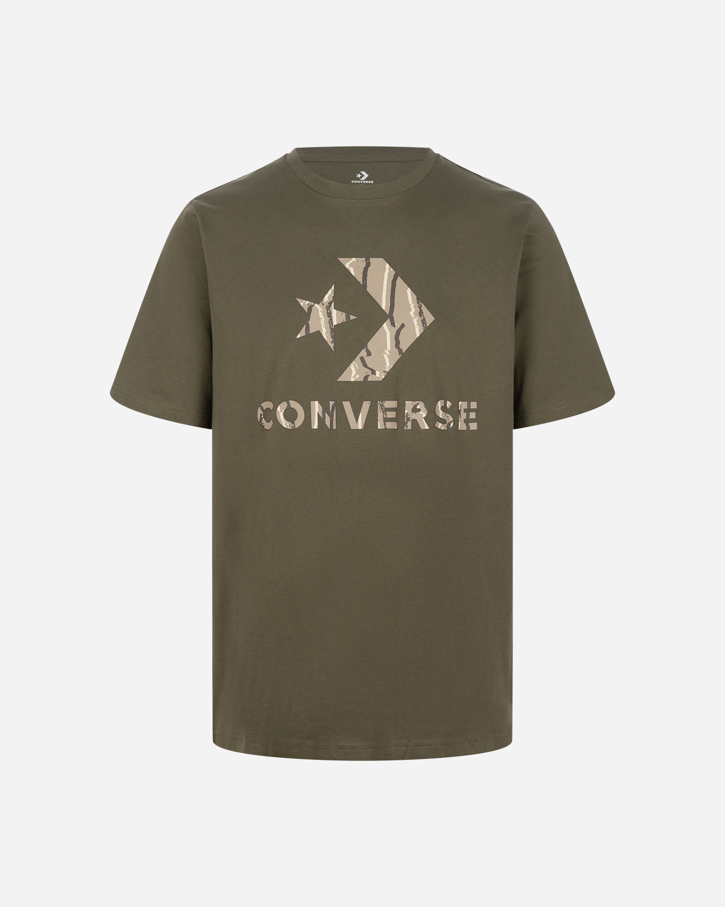 T-shirt CONVERSE STAR CHEVRON M - Verde - 0 | Cisalfa Sport