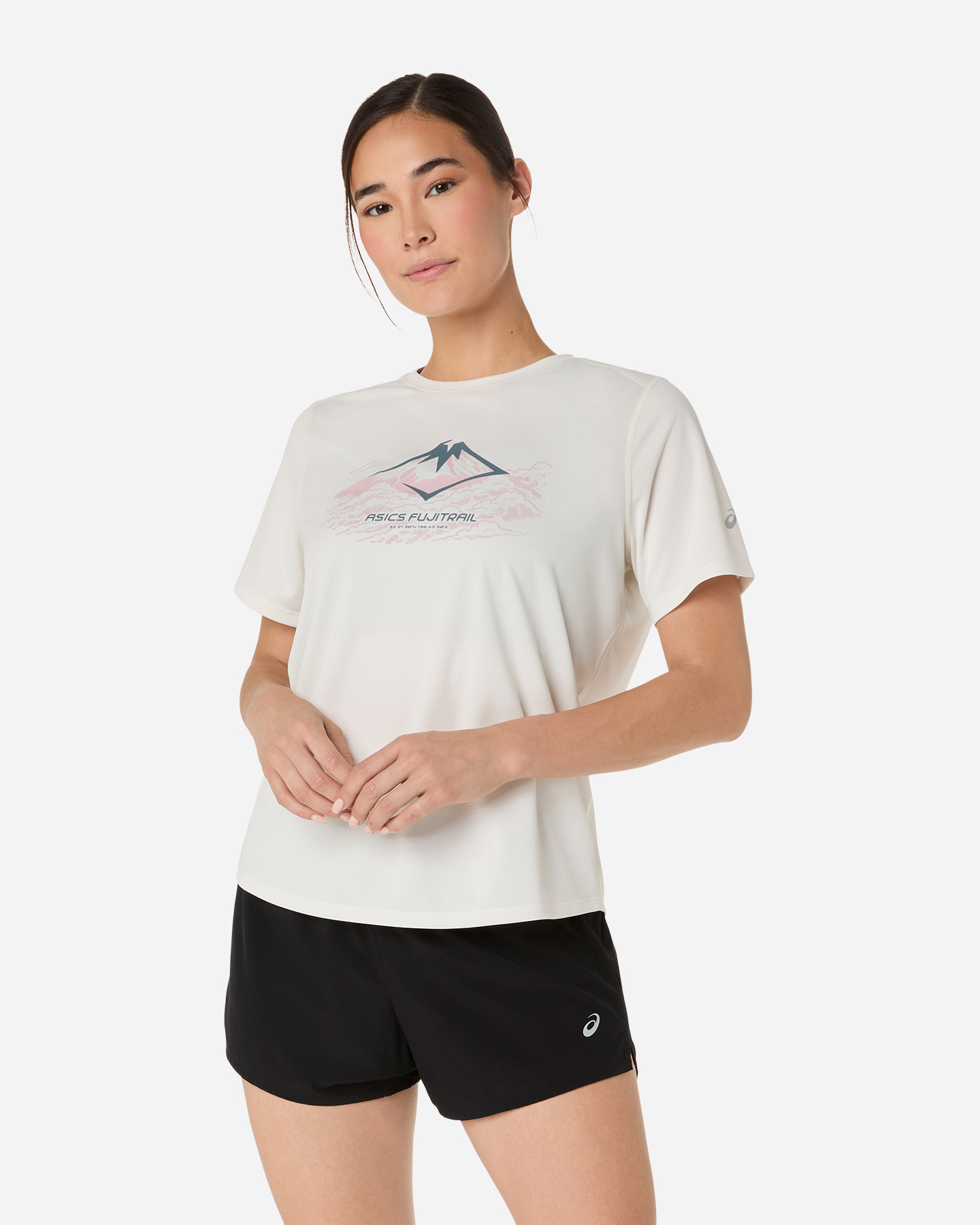 T-shirt running ASICS FUJITRAIL W - Beige - 0 | Cisalfa Sport