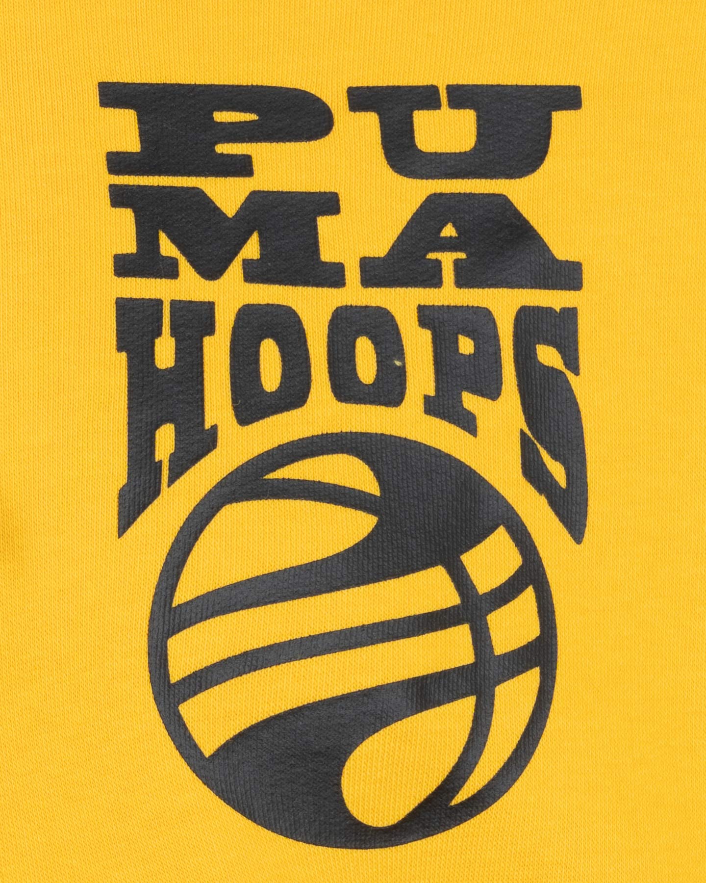Felpa PUMA HOOPS M - Giallo - 2 | Cisalfa Sport