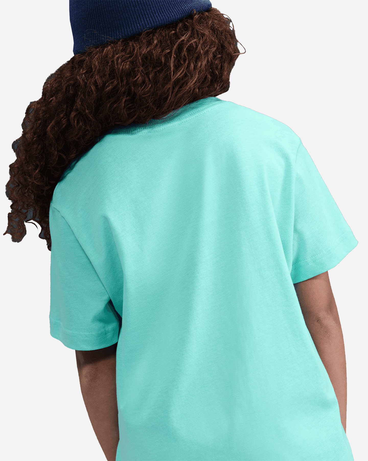 T-shirt NIKE BOYFRIEND BIG LOGO JR - Verde - 4 | Cisalfa Sport