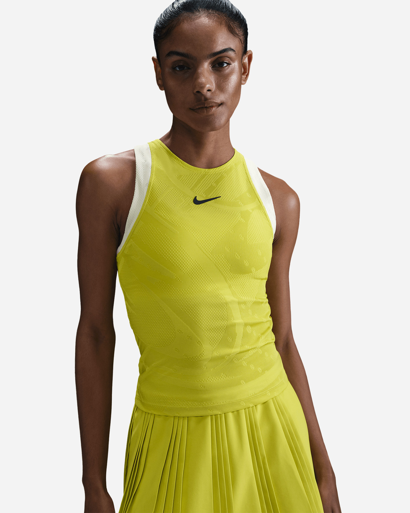 T-shirt tennis NIKE SLAM HIGH W - Nero - 2 | Cisalfa Sport