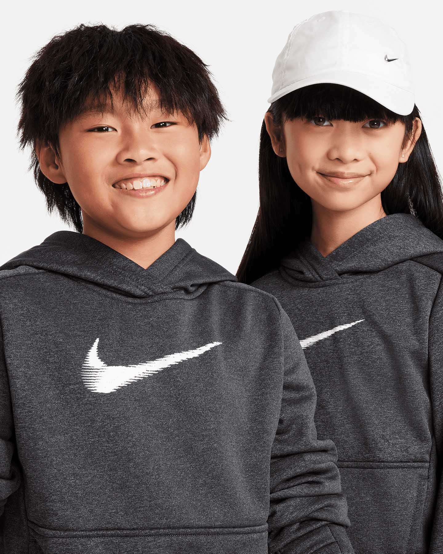 Felpa NIKE THERMA FIT JR - Grigio - 4 | Cisalfa Sport