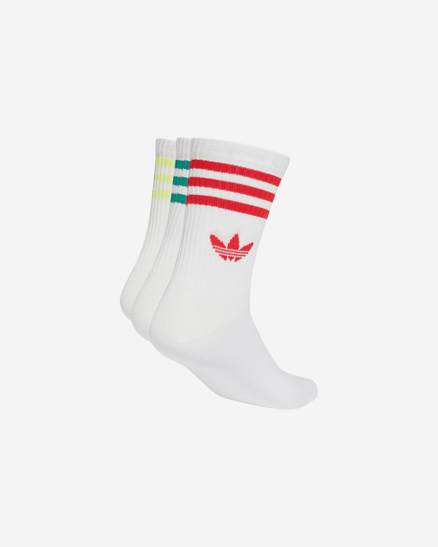 Calze ADIDAS 3PACK 3STRIPES CREW MID M - 1 | Cisalfa Sport