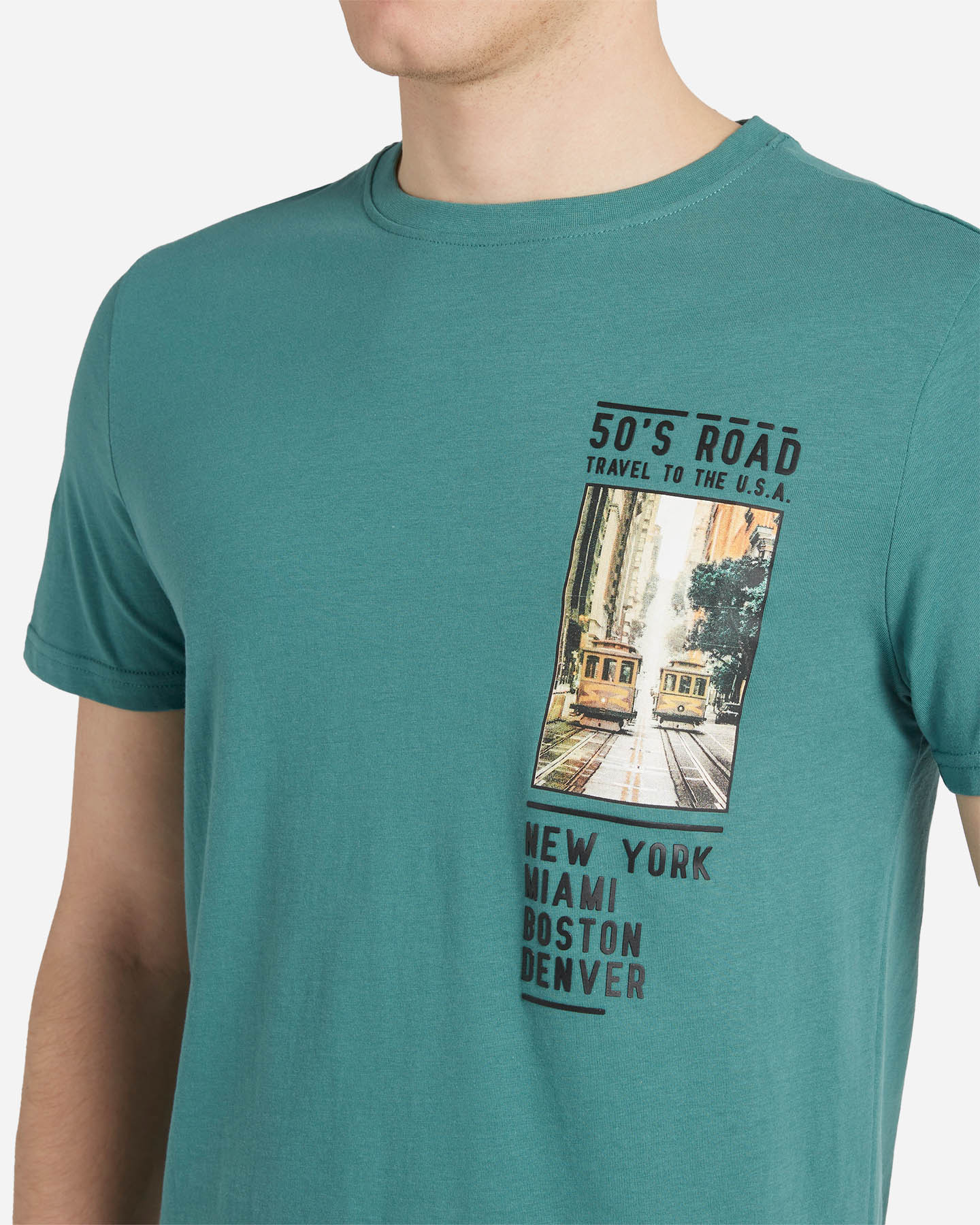 T-shirt DACK'S BASIC COLLECTION M - Verde - 4 | Cisalfa Sport