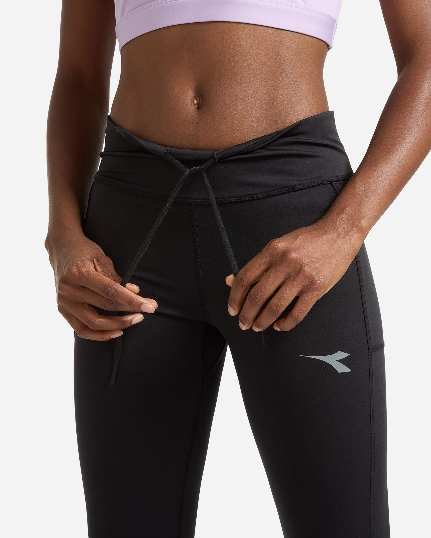 Fuseaux running DIADORA BASIC W - Nero - 4 | Cisalfa Sport