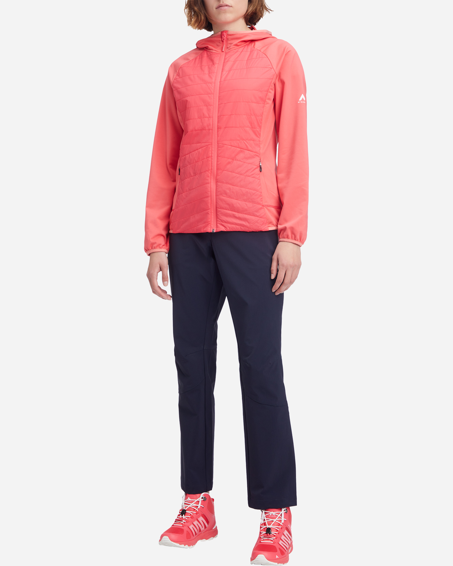 Giacca outdoor MCKINLEY CELLON II HYBRID W - Rosa - 4 | Cisalfa Sport