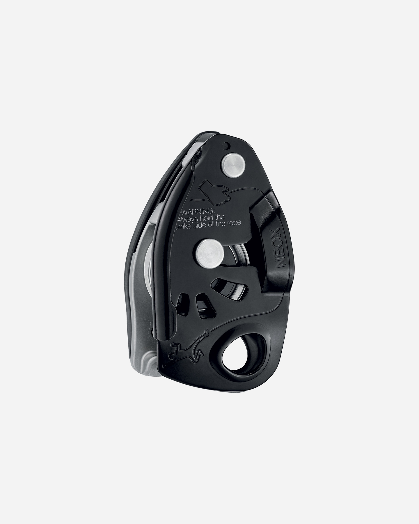 Petzl Neox - Discensore - Nero
