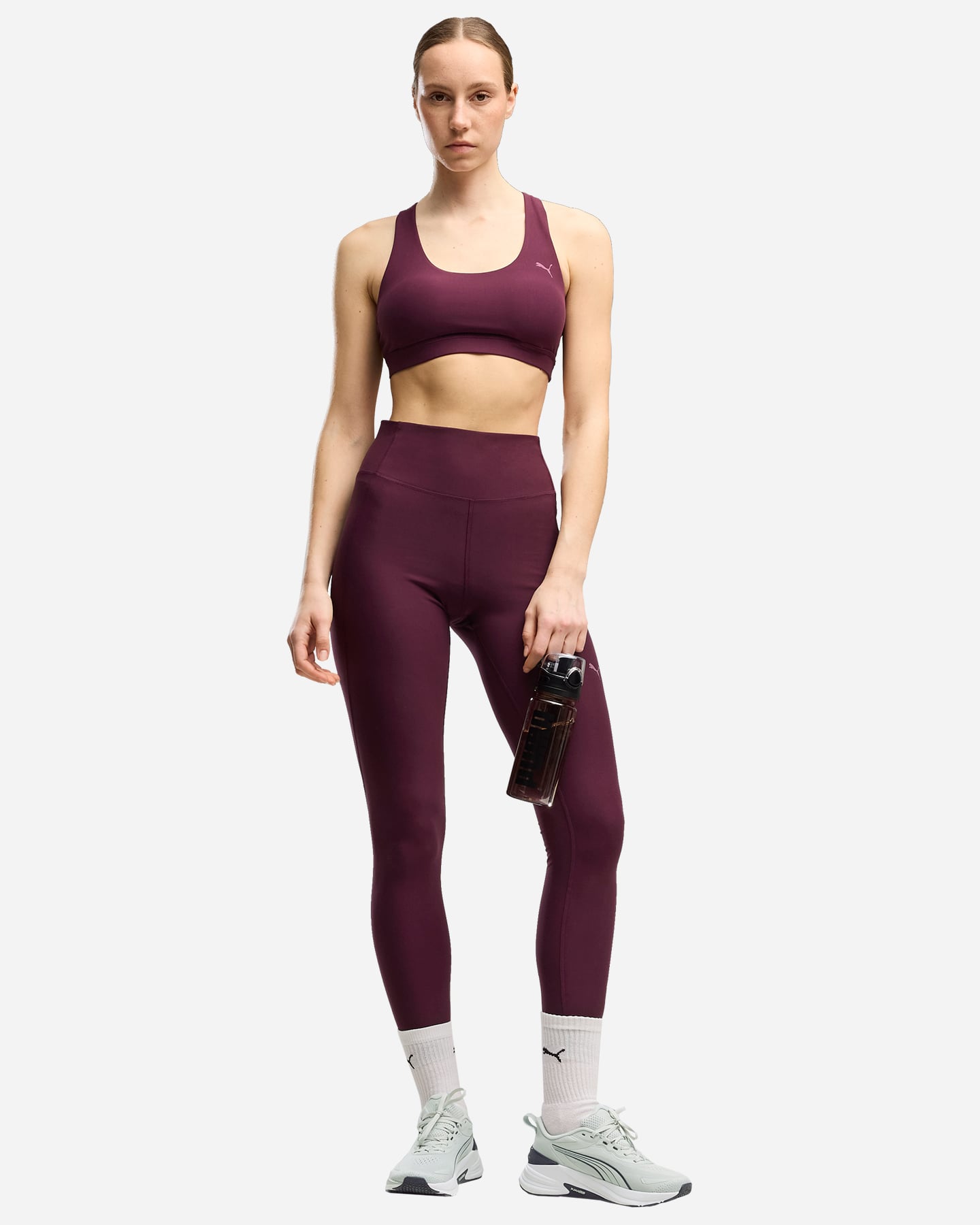 Bra training PUMA CLOUDSPUN MID W - Rosso - 4 | Cisalfa Sport