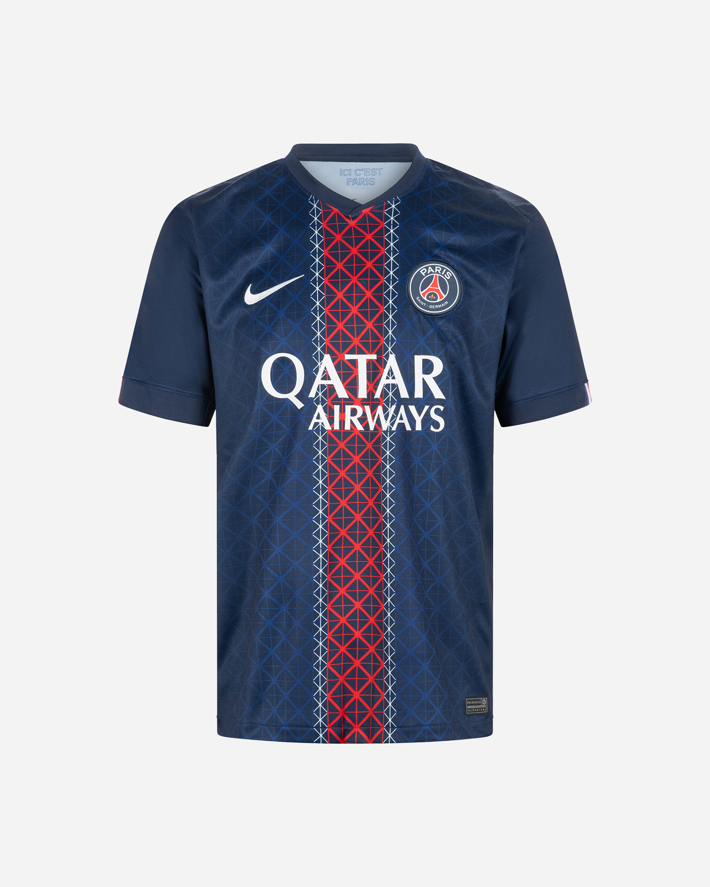 Nike Psg Home Stadium 25-26 M - Maglia Calcio Ufficiale - Uomo - Blu Navy