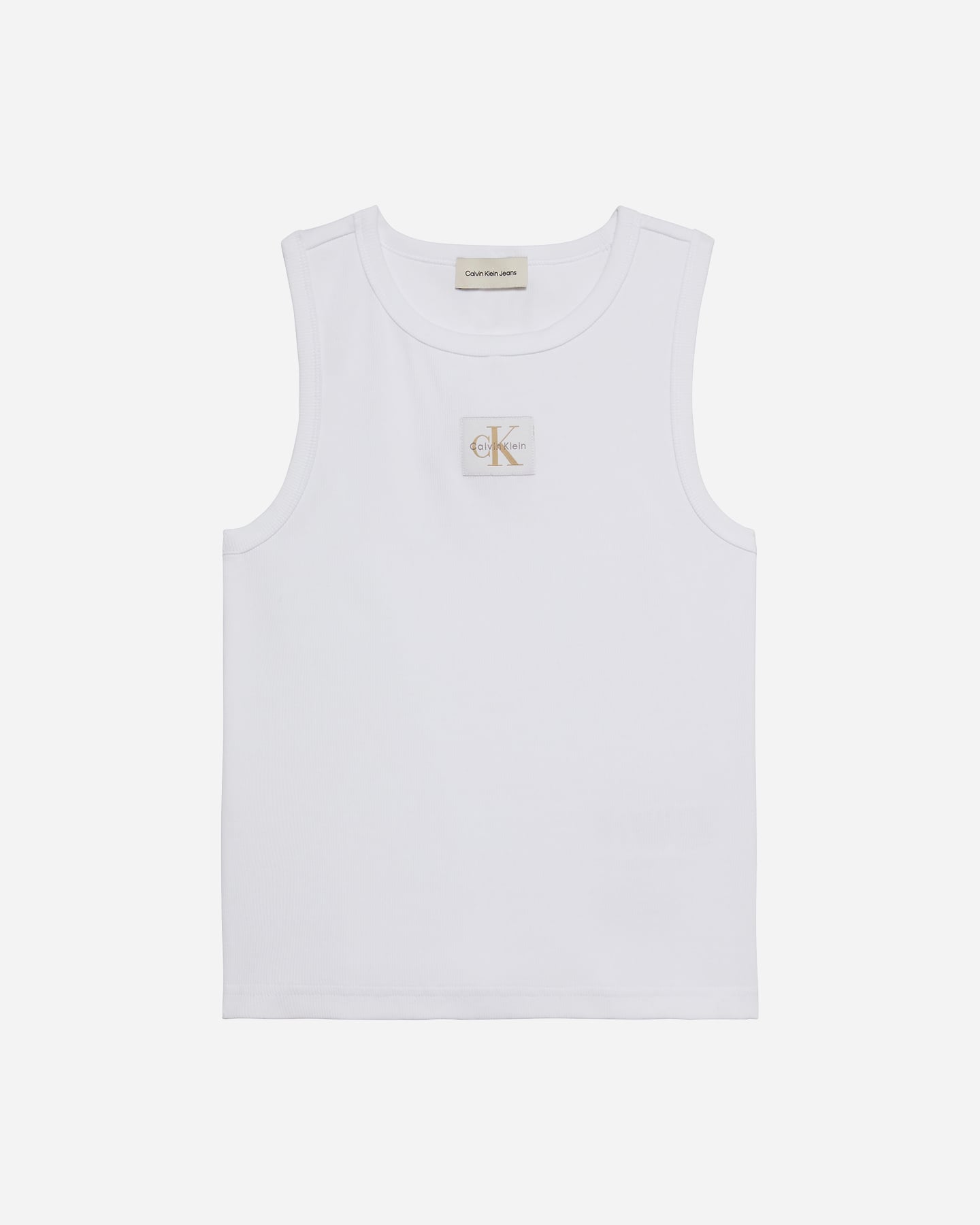 Canotta CALVIN KLEIN JEANS SMALL LOGO W - Bianco - 0 | Cisalfa Sport