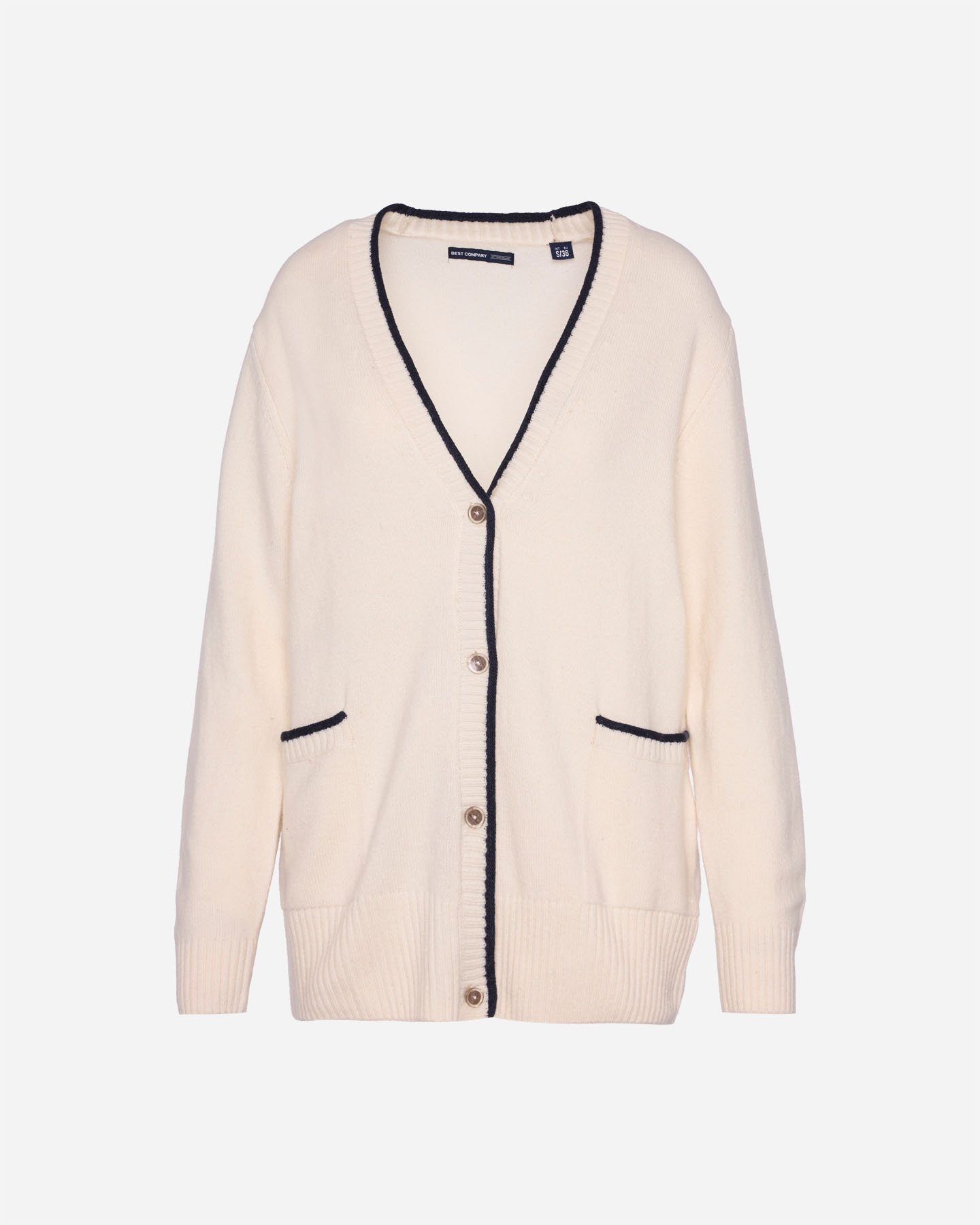 Cardigan BEST COMPANY BIG CITY LIFE W - Bianco - 0 | Cisalfa Sport