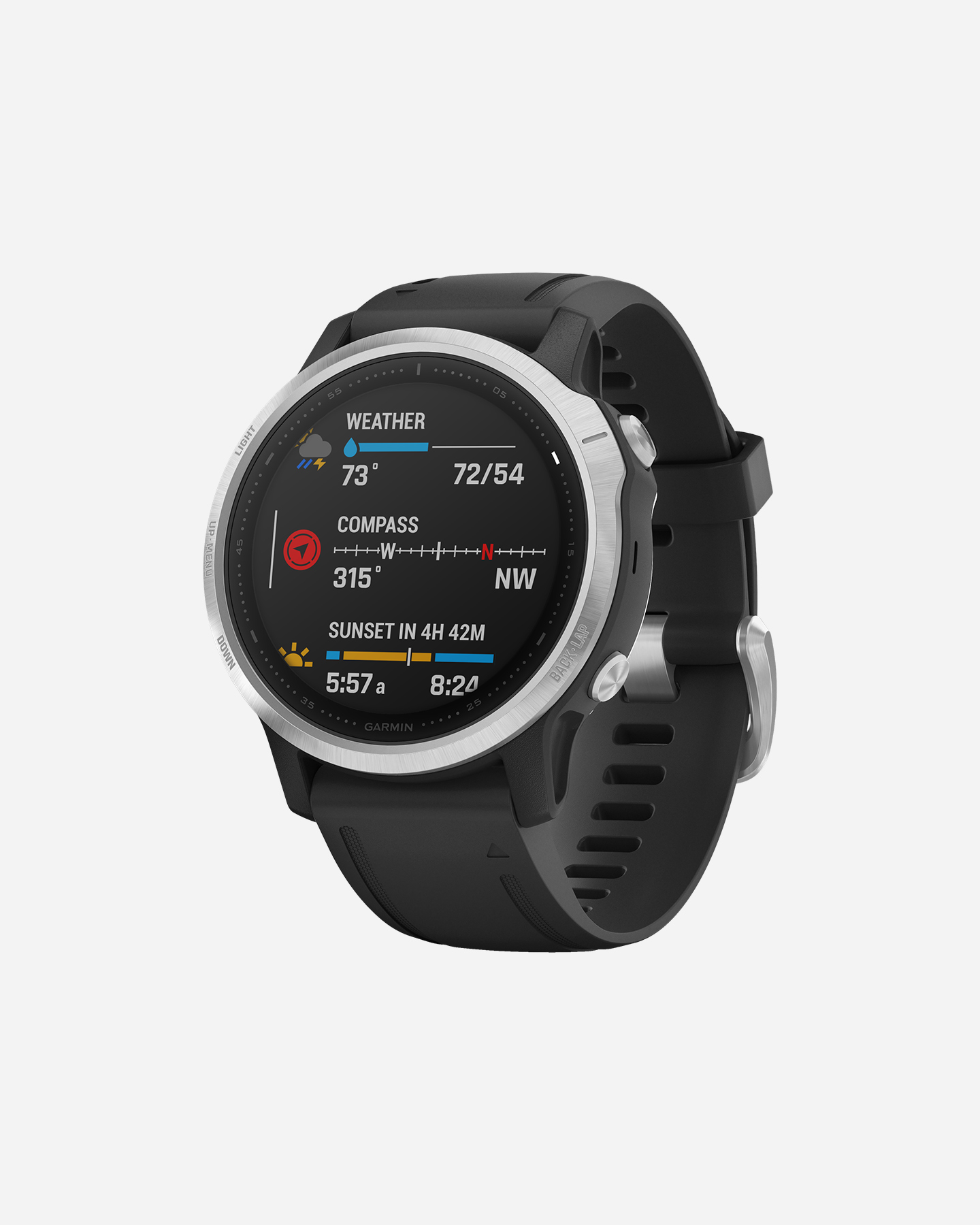 Orologio multifunzione GARMIN FENIX 6S - Nero - 1 | Cisalfa Sport