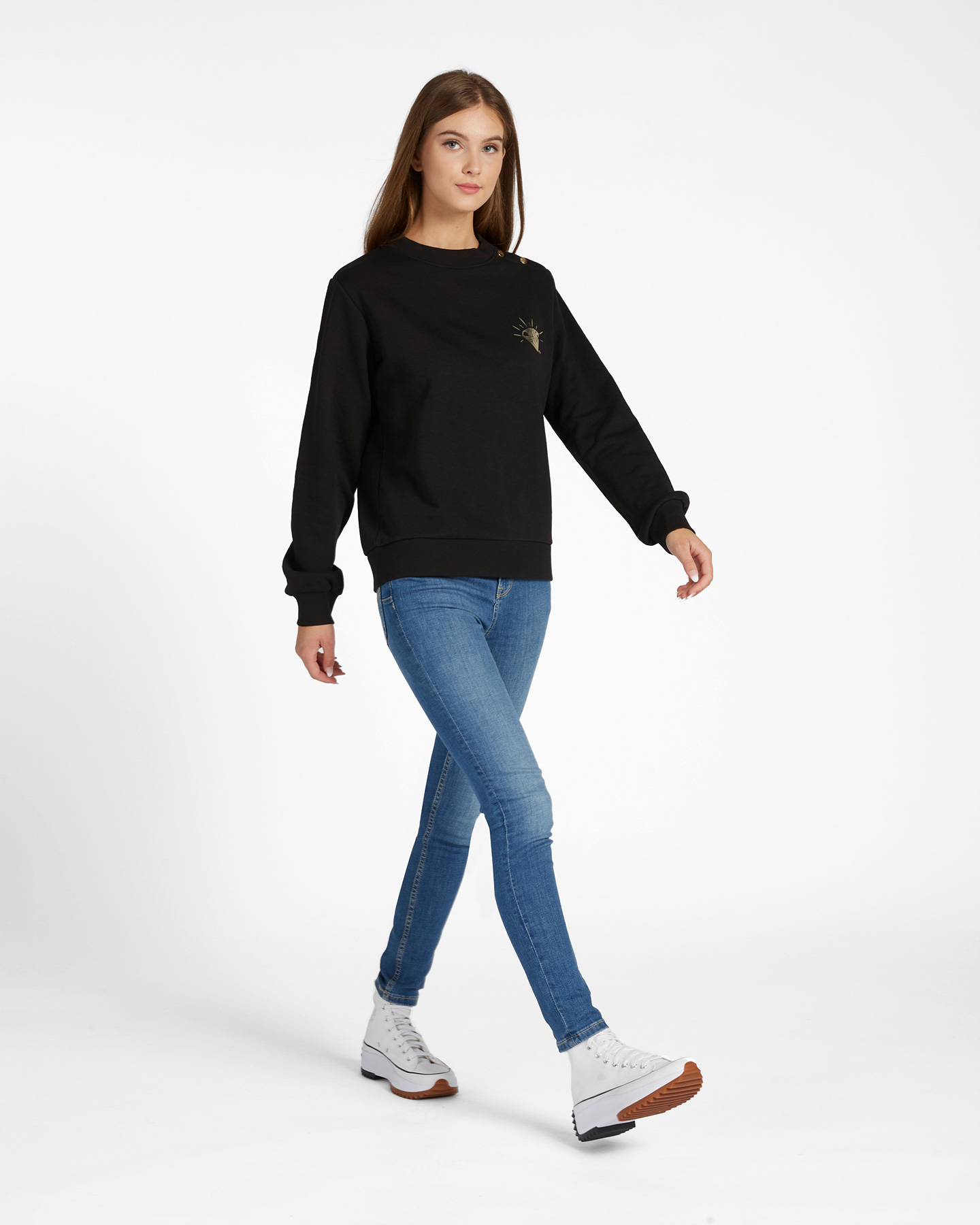 Felpa FILA CITYWEAR W - Nero - 3 | Cisalfa Sport