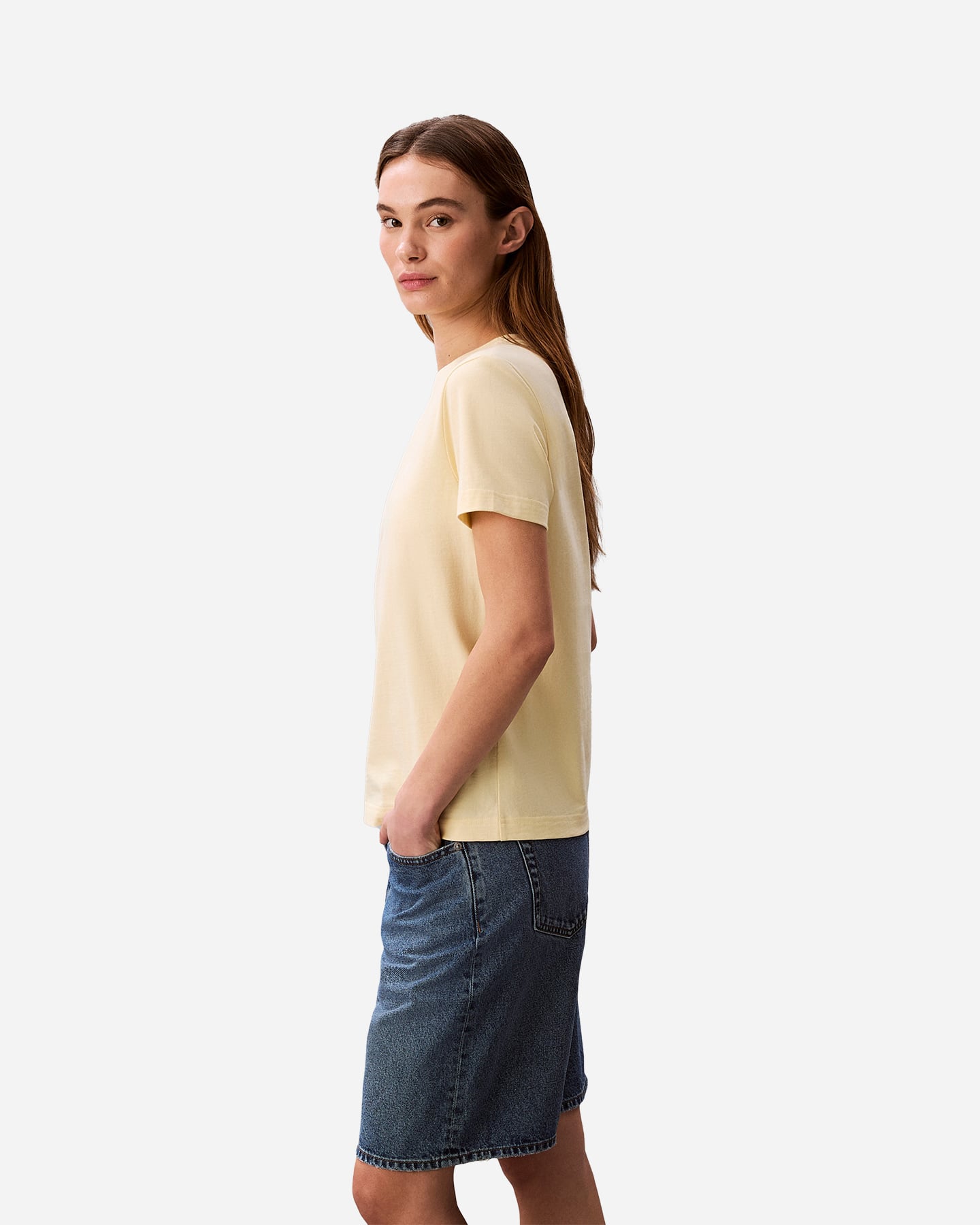 T-shirt CALVIN KLEIN JEANS MONOGRAM W - Giallo - 2 | Cisalfa Sport