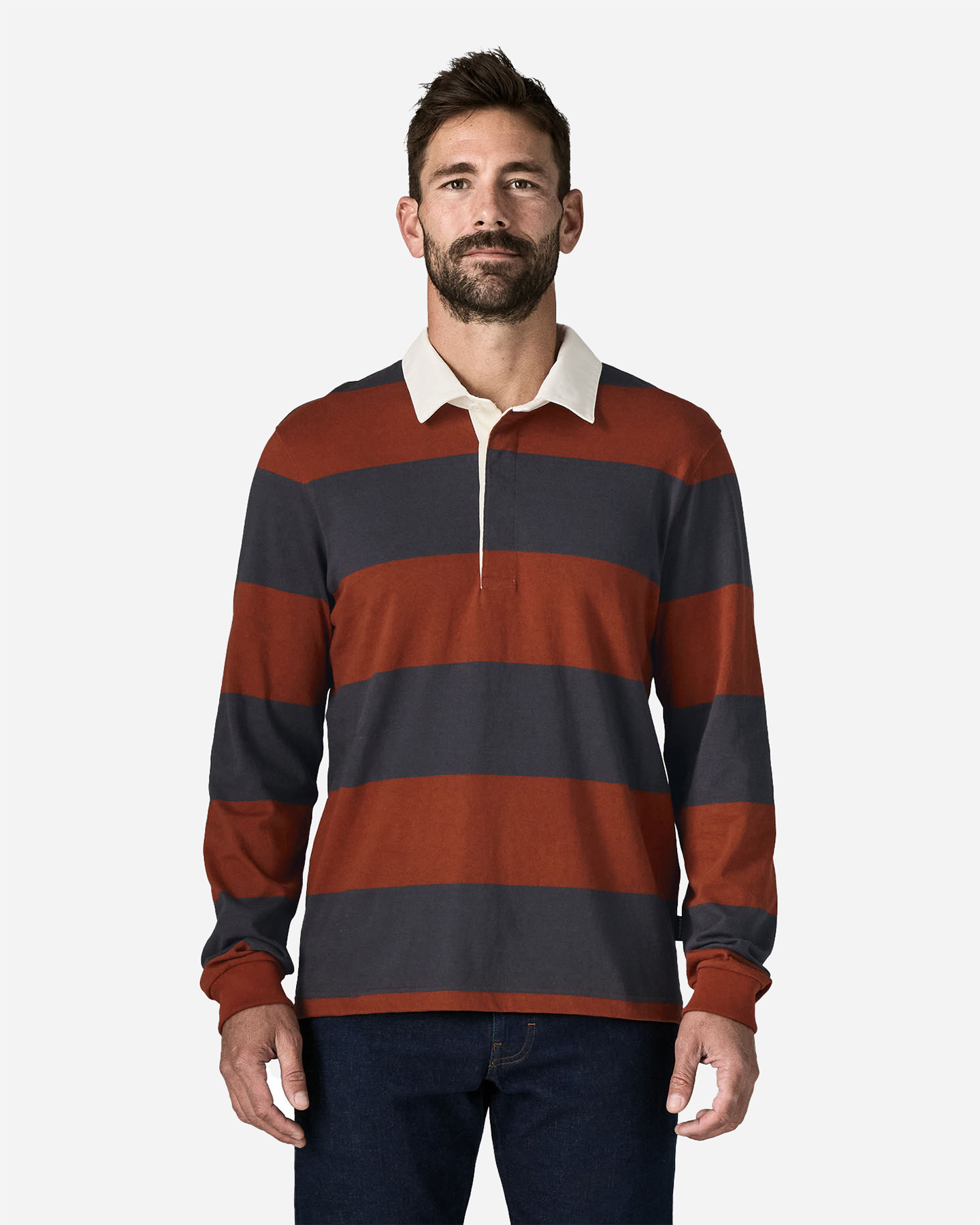 Felpa PATAGONIA RUGBY SHIRT M - Rosso - 1 | Cisalfa Sport