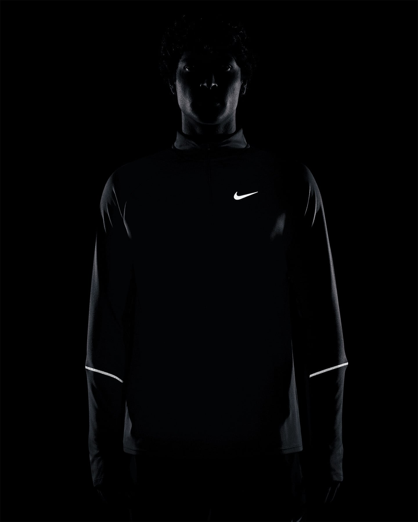 Maglia running NIKE MILER LS M - Blu - 3 | Cisalfa Sport