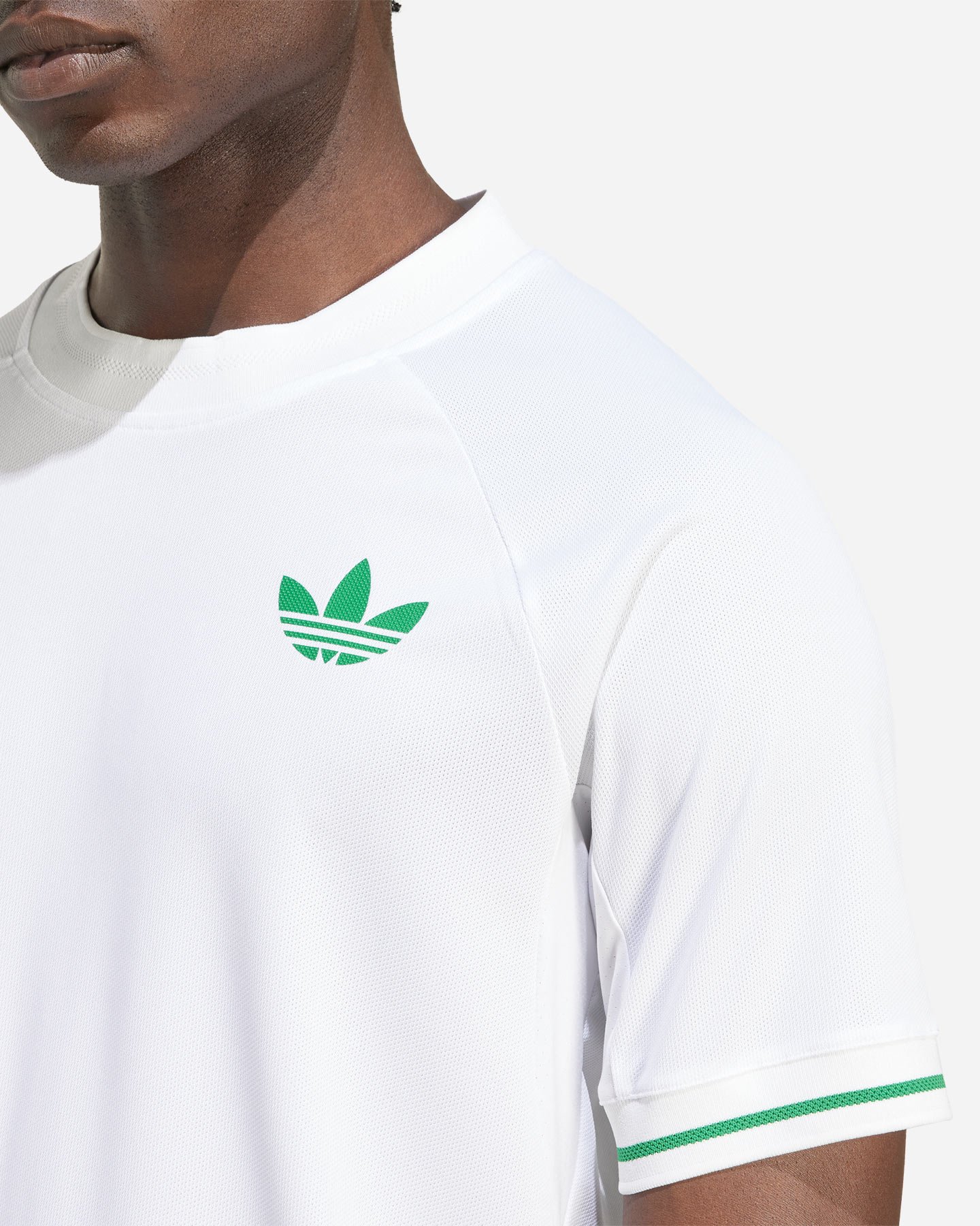 T-shirt tennis ADIDAS WIMBLEDON M - Bianco - 5 | Cisalfa Sport