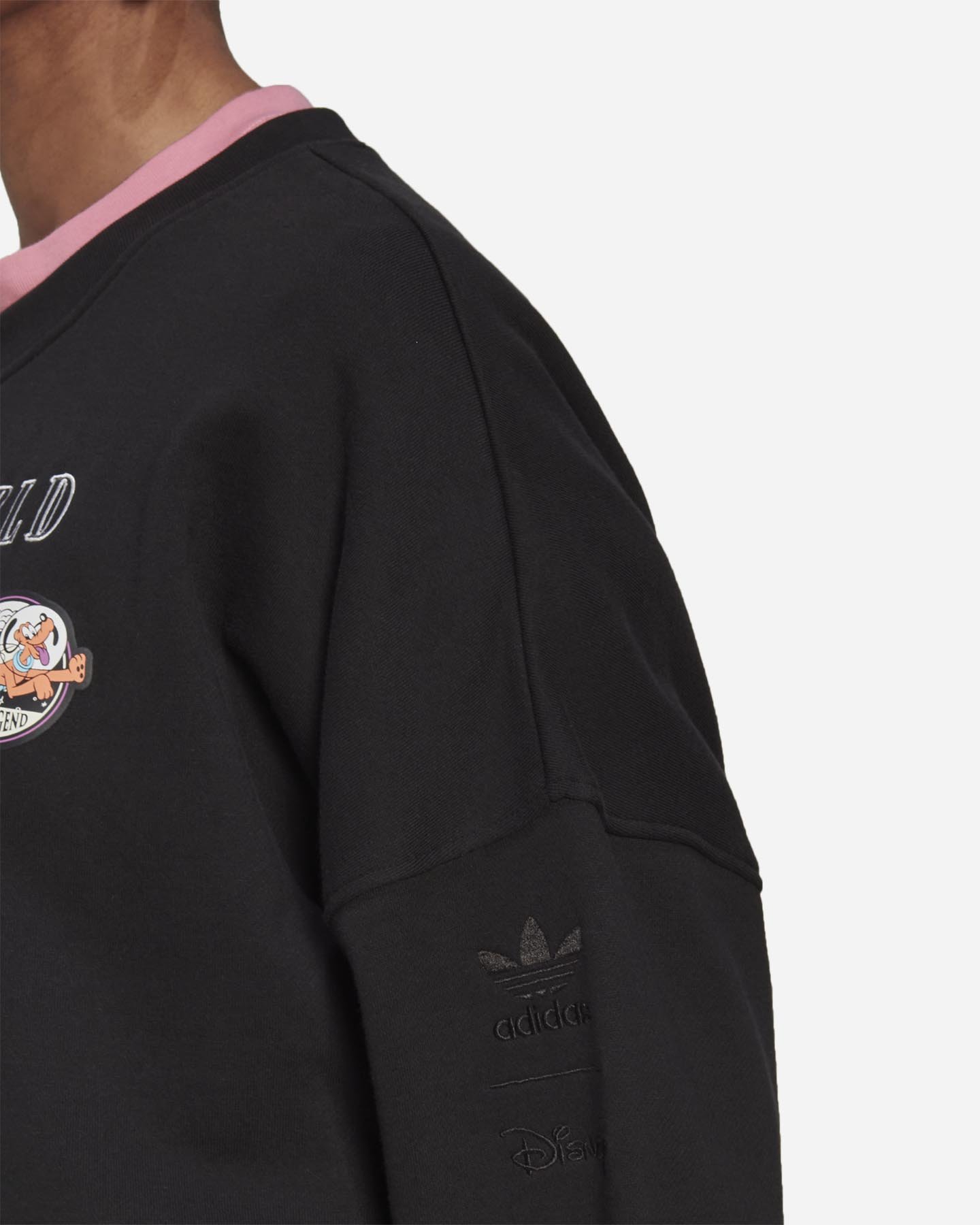 Felpa ADIDAS ORIGINAL DISNEY W - Nero - 5 | Cisalfa Sport