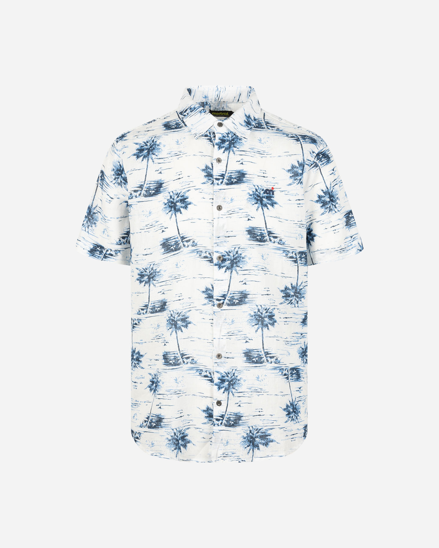 Camicia MISTRAL BLUEPALMS M - Bianco - 5 | Cisalfa Sport