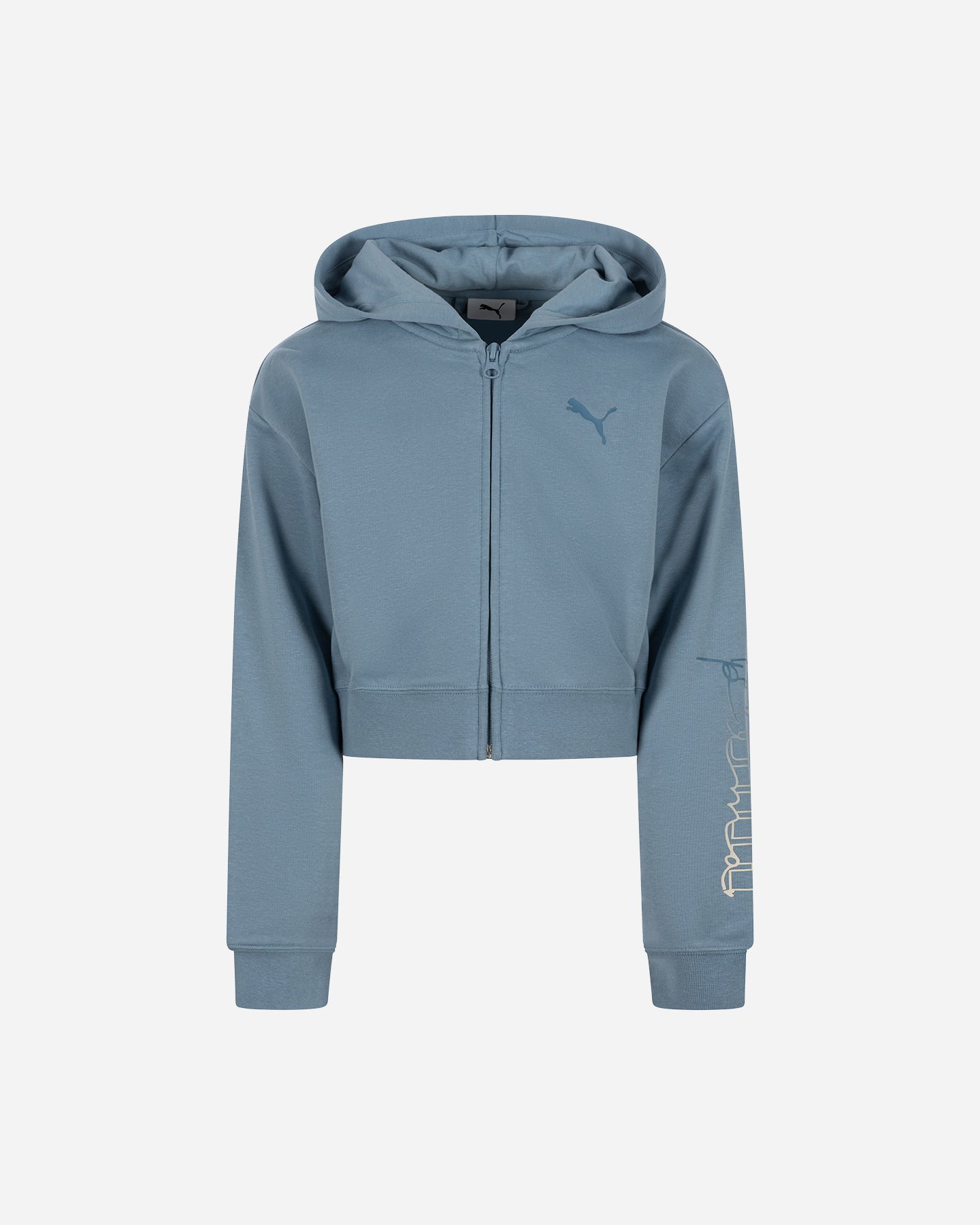 Felpa PUMA CLASSIC JR - Blu - 0 | Cisalfa Sport