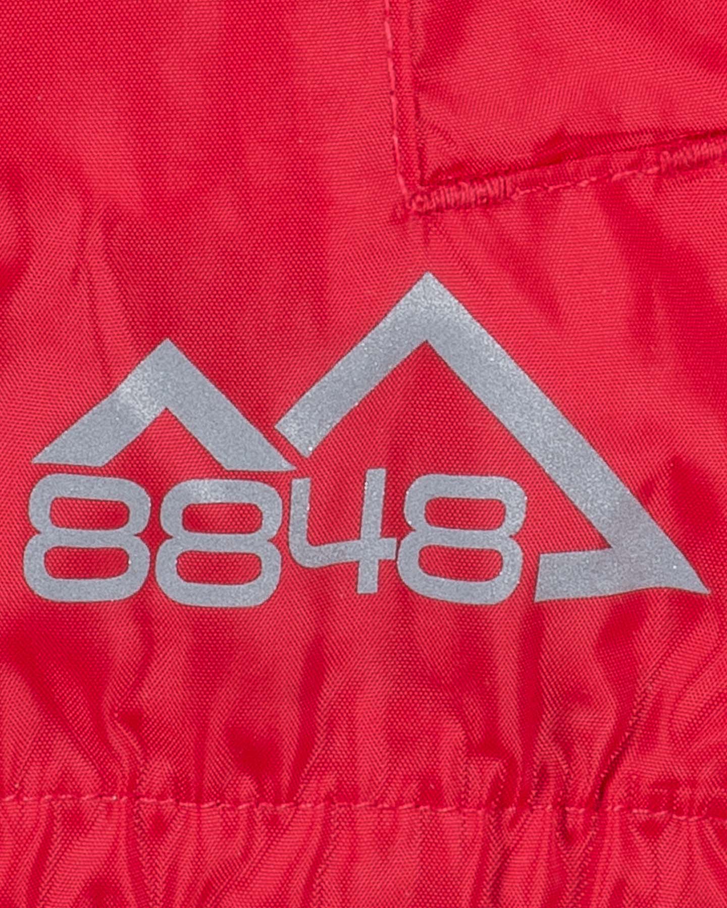 Giacca antipioggia 8848 RAIN PACKABLE JR - Rosso - 2 | Cisalfa Sport