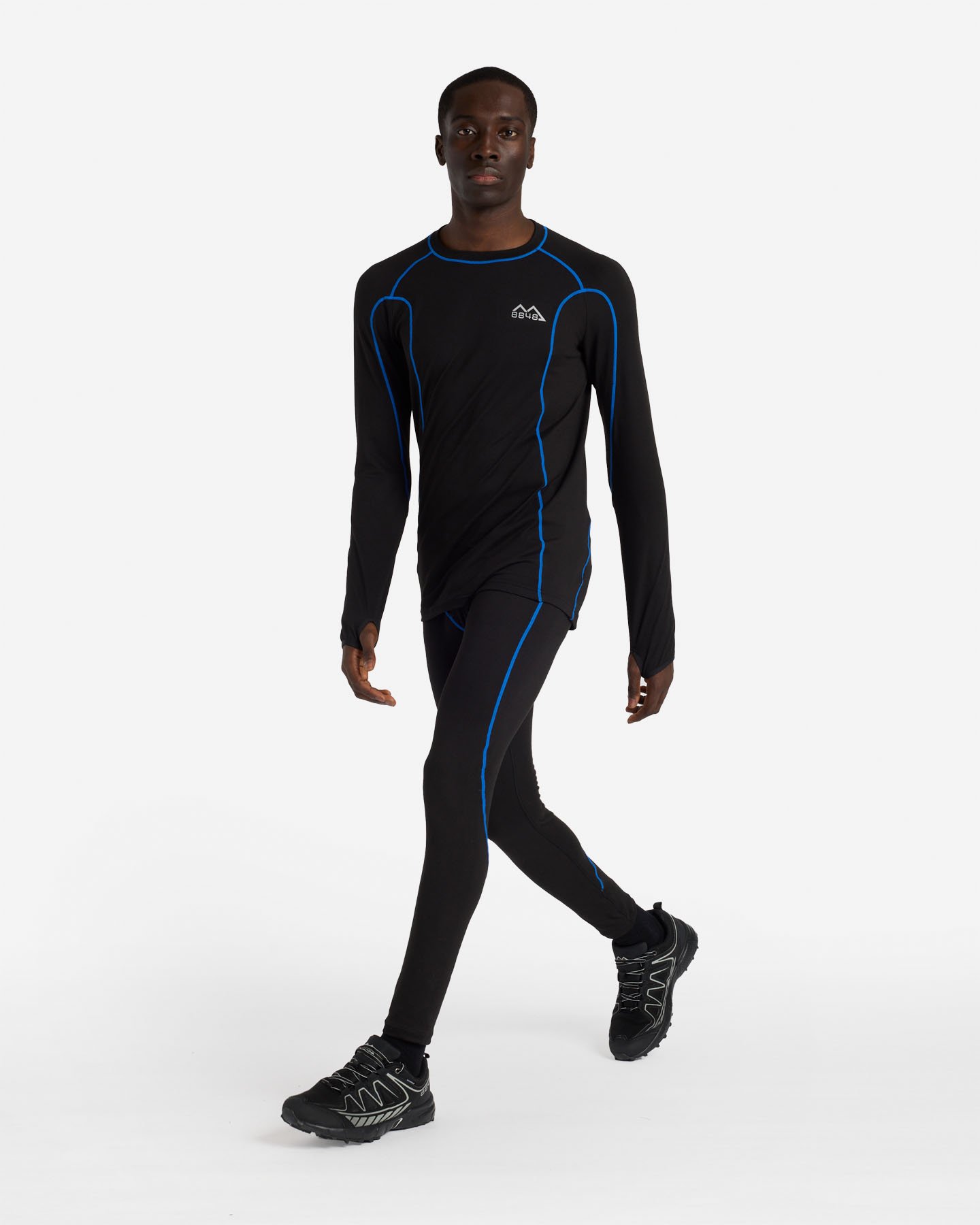 Maglia intimo tecnico 8848 MOUNTAIN ESSENTIAL M - Nero - 4 | Cisalfa Sport