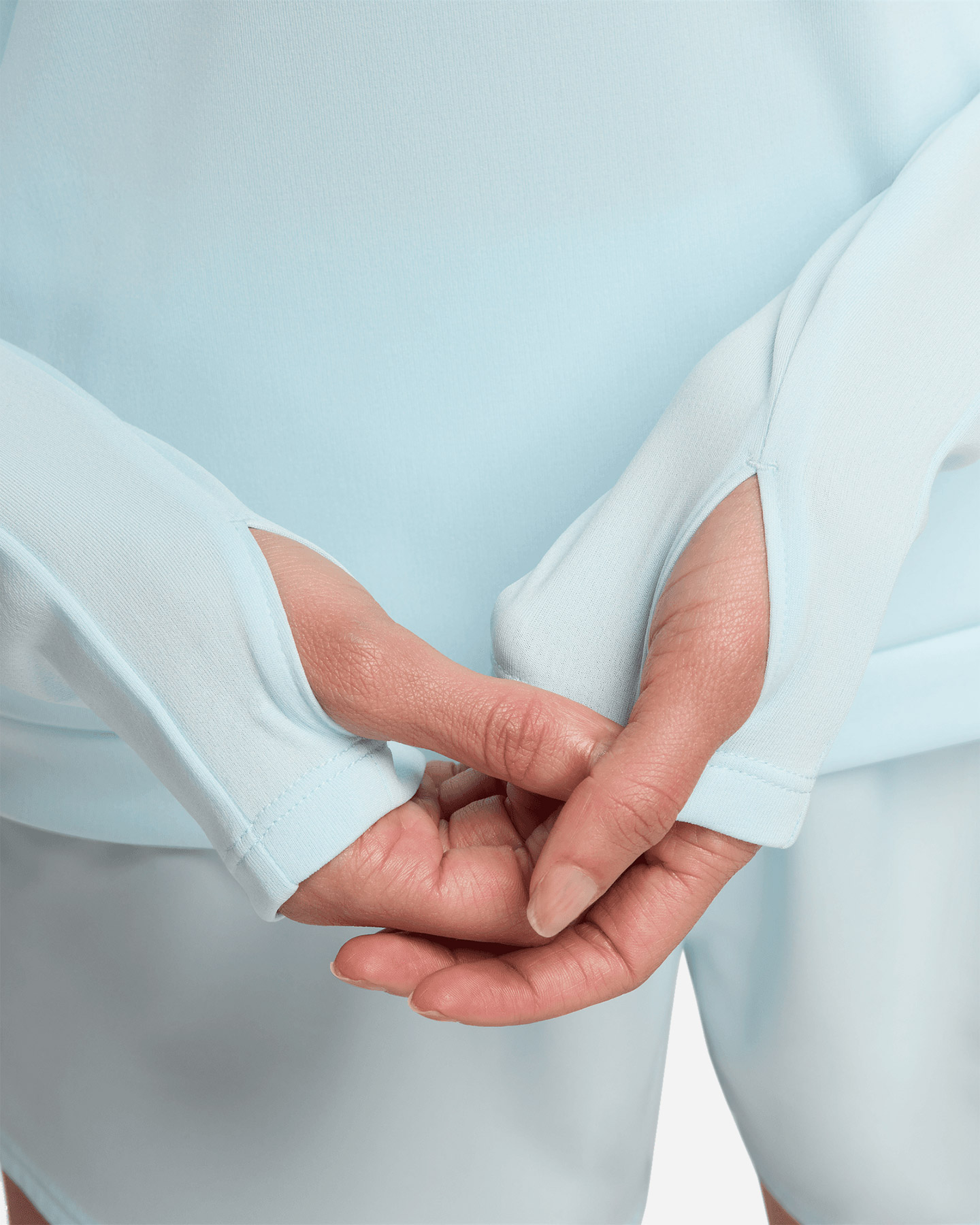 Maglia running NIKE MID SWOOSH W - Blu - 5 | Cisalfa Sport