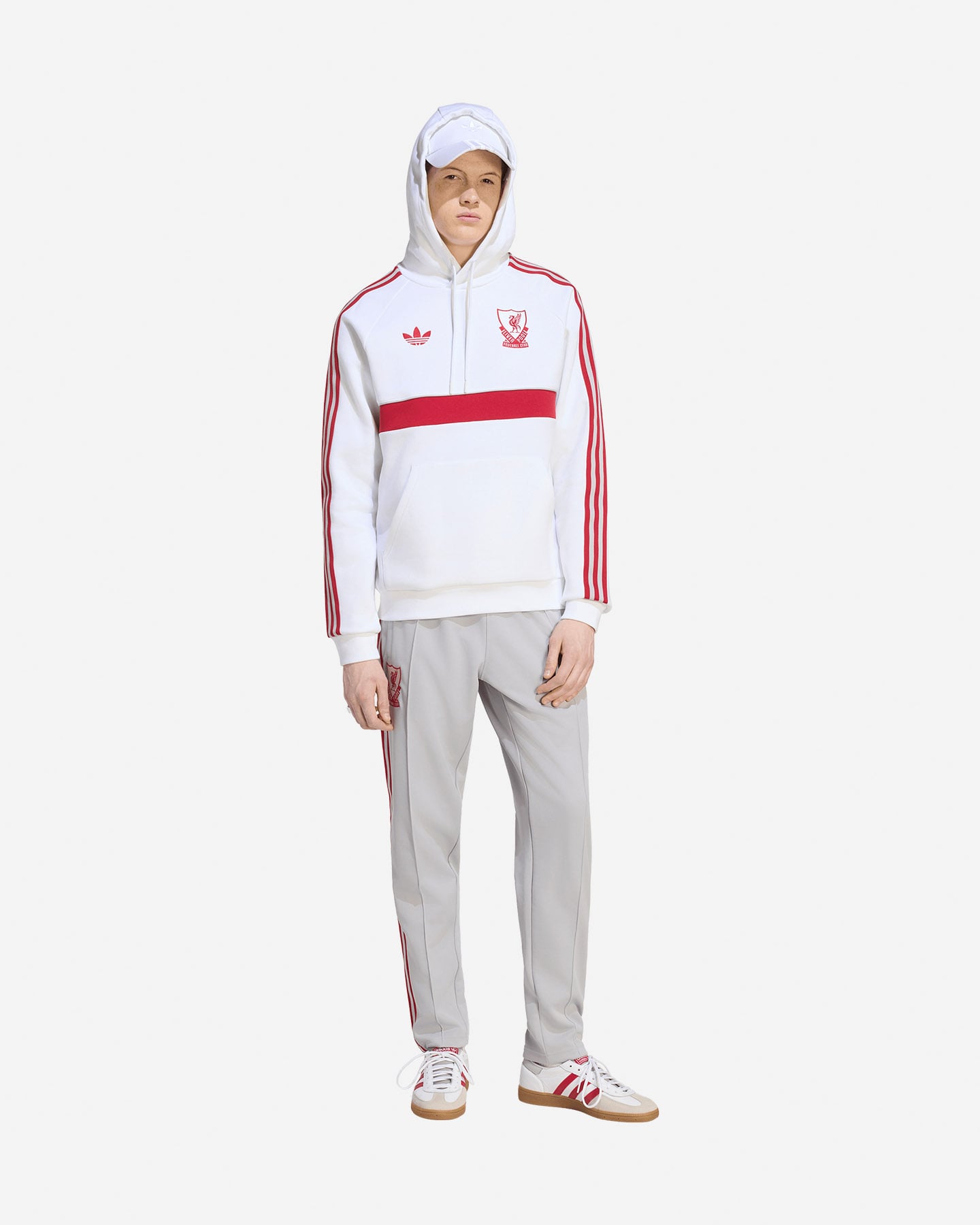 Felpa ADIDAS LIVERPOOL FC ORIGINALS M - Bianco - 2 | Cisalfa Sport