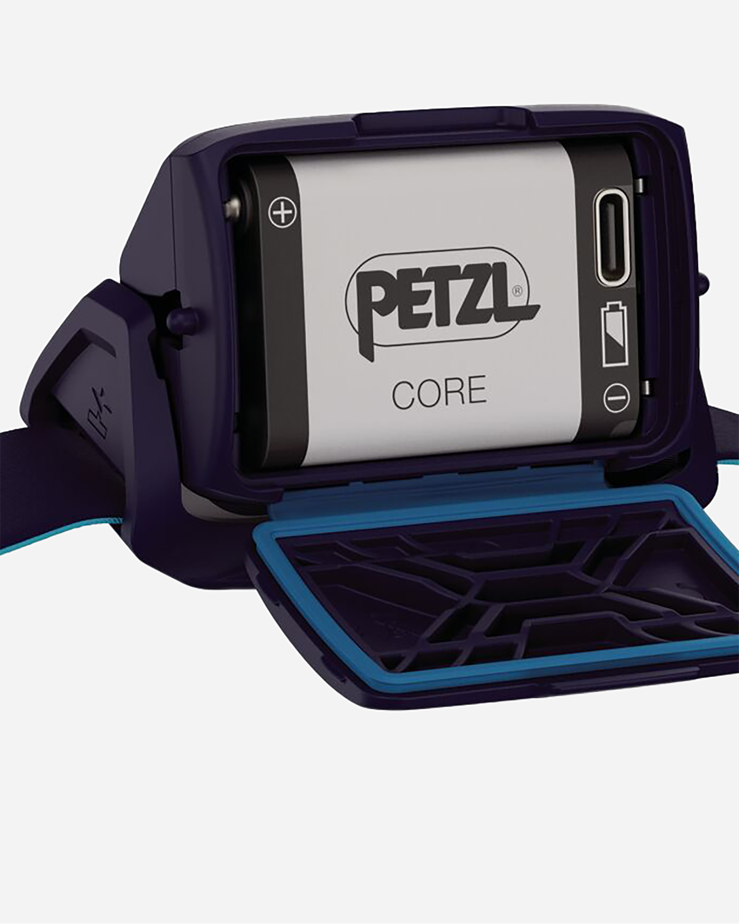 Lampada frontale PETZL ACTIK CORE 625 - Blu - 3 | Cisalfa Sport