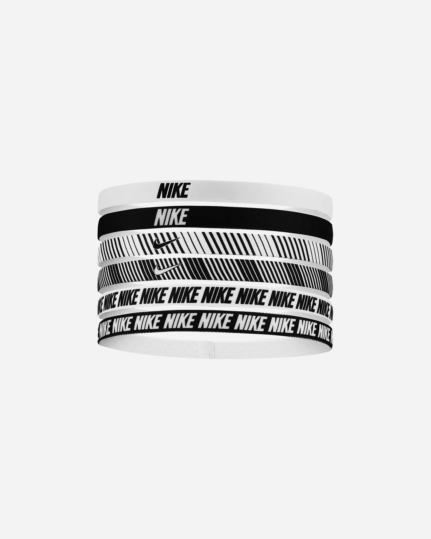 Accessorio palestra NIKE FLEX CLASSIC PRINTED 6 PZ  - Nero - 0 | Cisalfa Sport