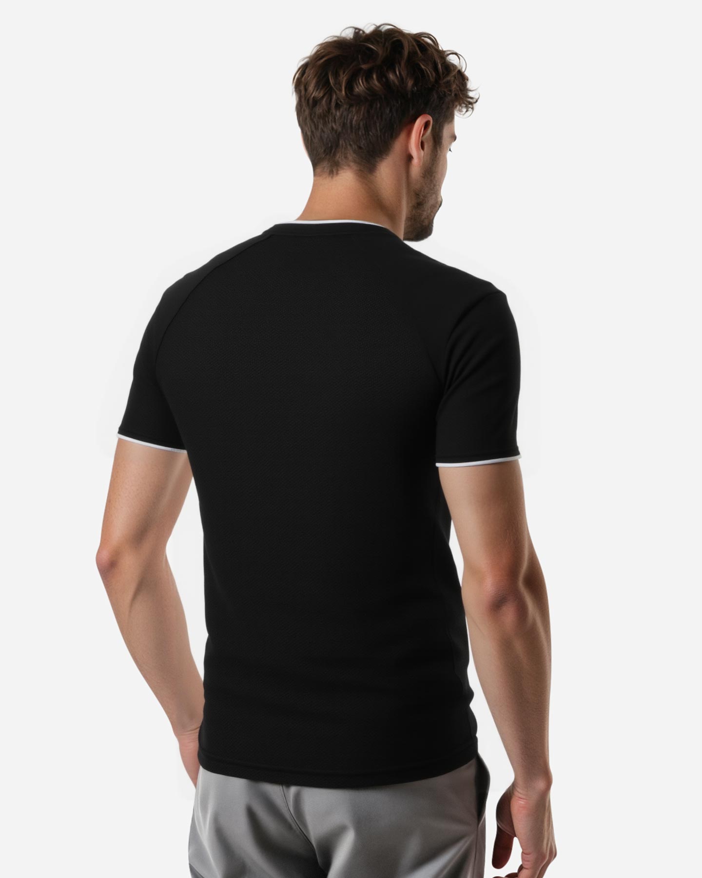 T-shirt tennis ELLESSE BOUNCE M - Nero - 4 | Cisalfa Sport