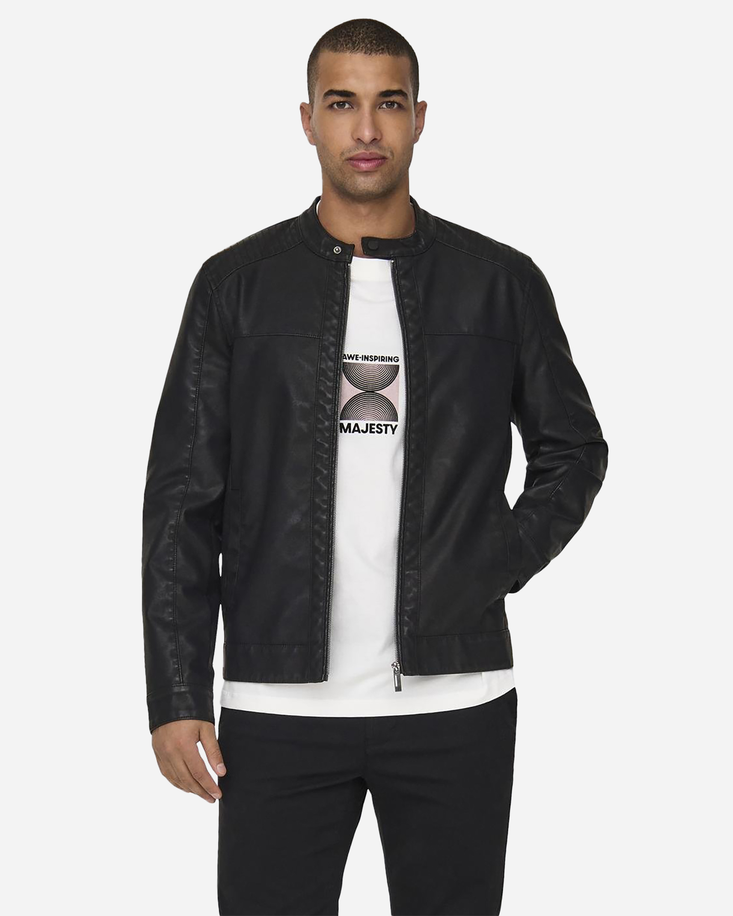 Giubbotto ONLY & SONS MIKE M - Nero - 2 | Cisalfa Sport