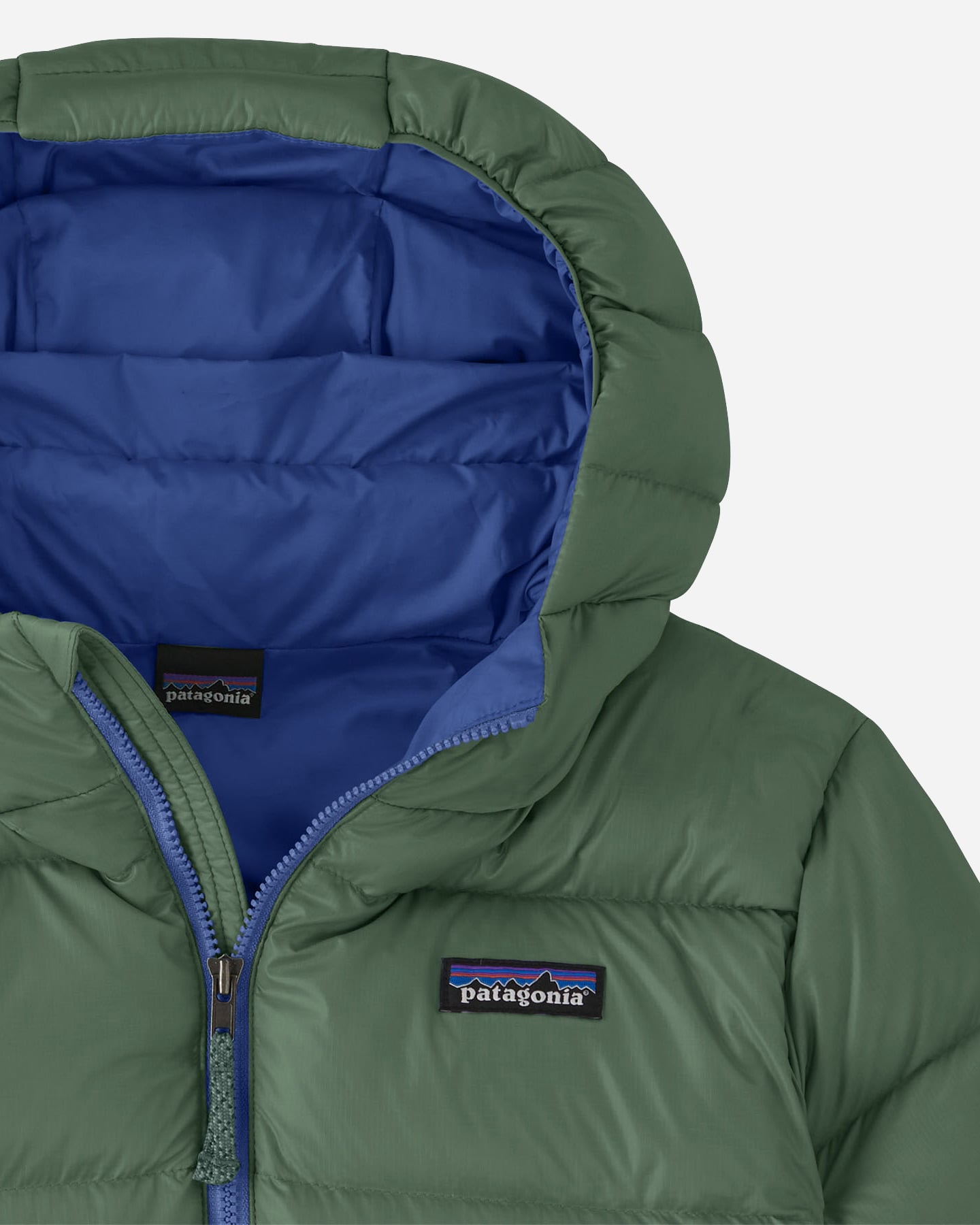 Piumino PATAGONIA HI-LOFT DOWN SWEATER JR - Verde - 3 | Cisalfa Sport