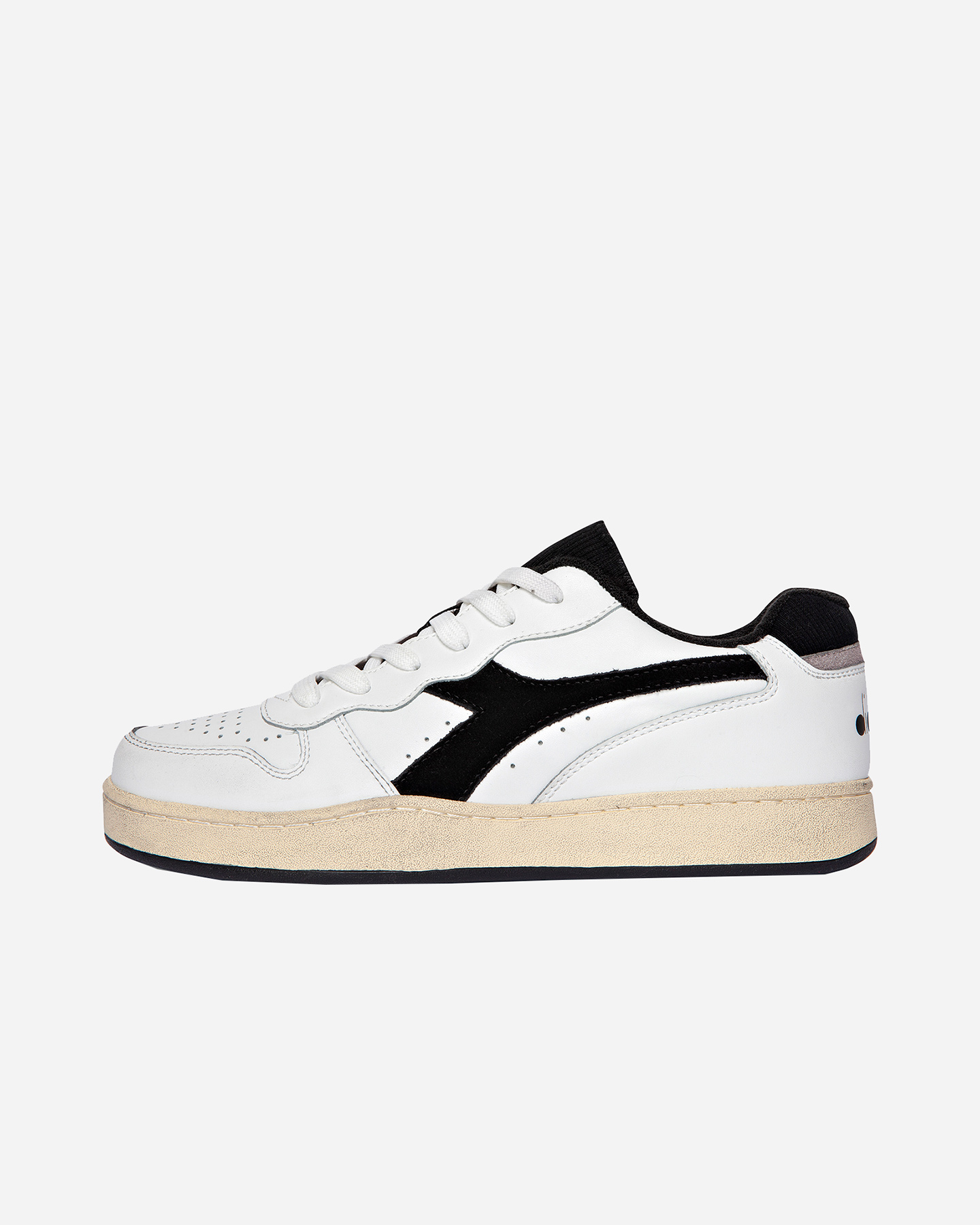 Scarpe sneakers DIADORA USED BASKET LOW M - 5 | Cisalfa Sport