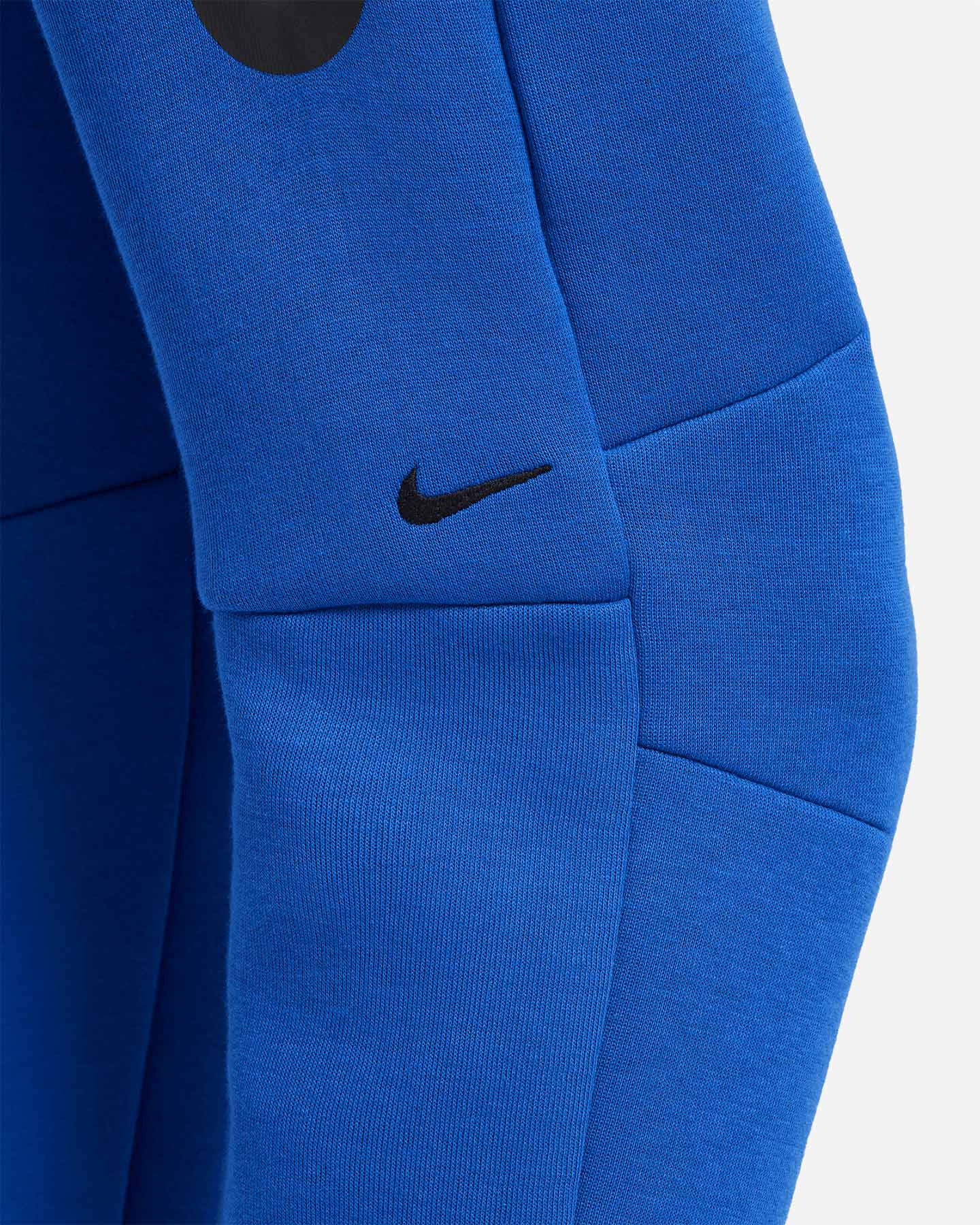 Pantalone NIKE TECH FLEECE JR - Blu royal - 4 | Cisalfa Sport