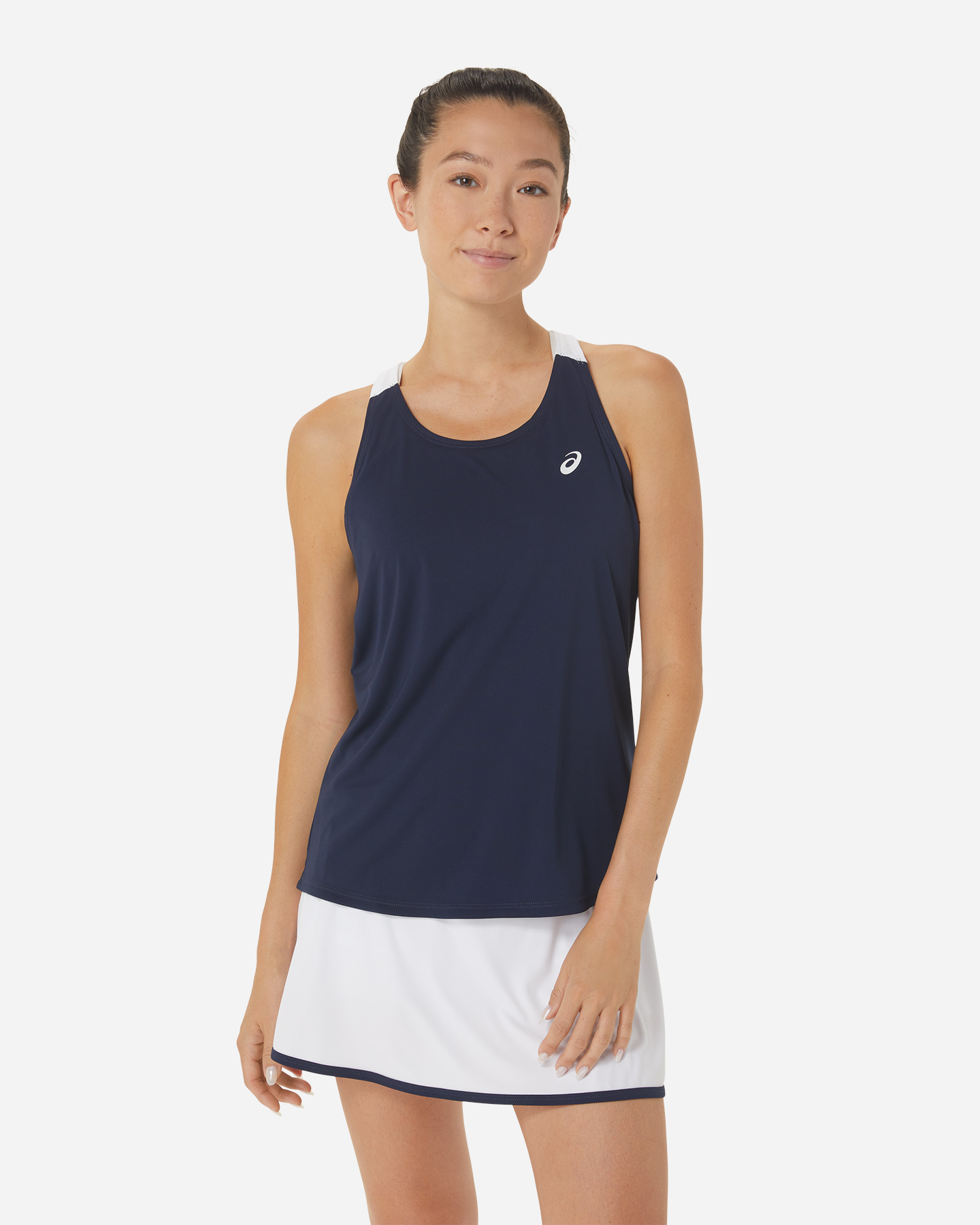 T-shirt tennis ASICS COURT W - Blu - 0 | Cisalfa Sport