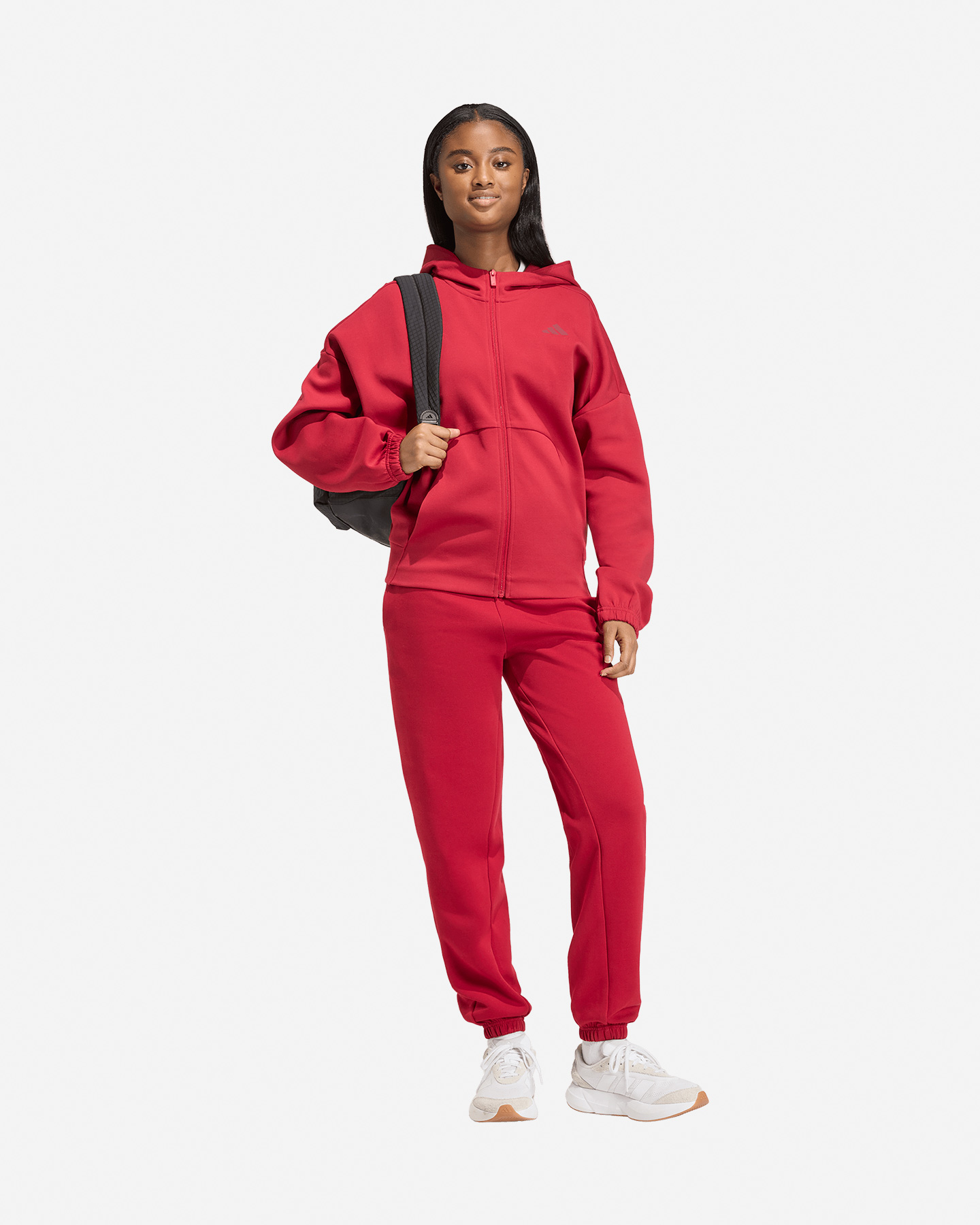 Felpa ADIDAS FUTURE ICONCS W - Rosso - 3 | Cisalfa Sport