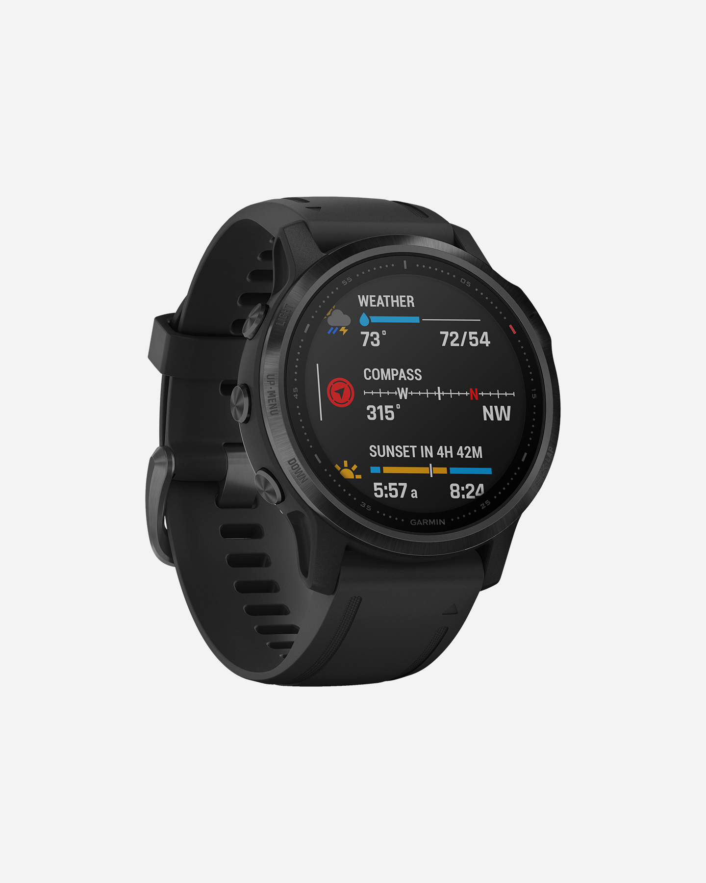 Orologio multifunzione GARMIN FENIX 6S PRO - Nero - 3 | Cisalfa Sport