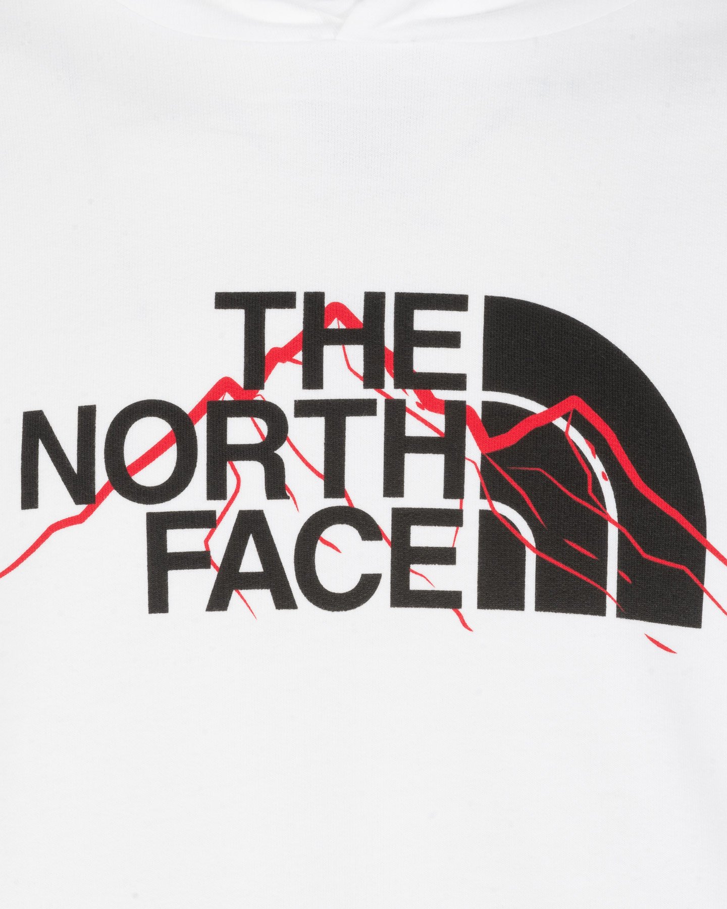 Felpa THE NORTH FACE MOUNTAIN LINE M - Bianco - 2 | Cisalfa Sport