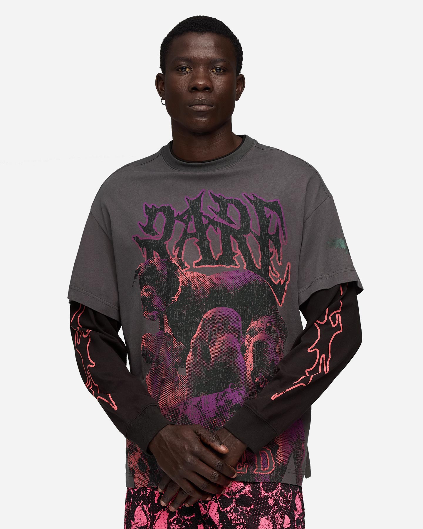 Maglia basket PUMA LAMELO WORLD M - Grigio - 2 | Cisalfa Sport