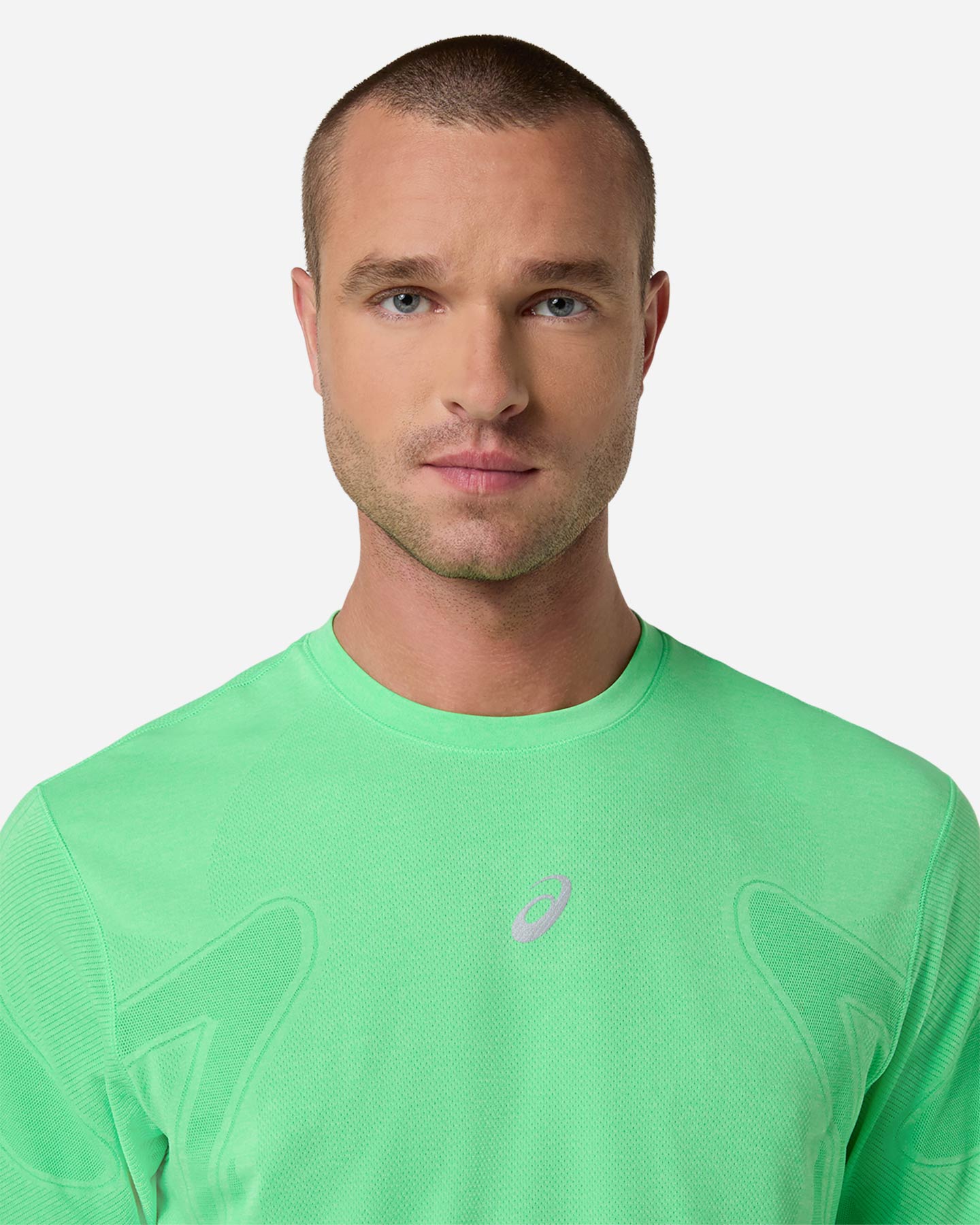T-shirt running ASICS ROAD SEAMLESS M - Verde - 3 | Cisalfa Sport