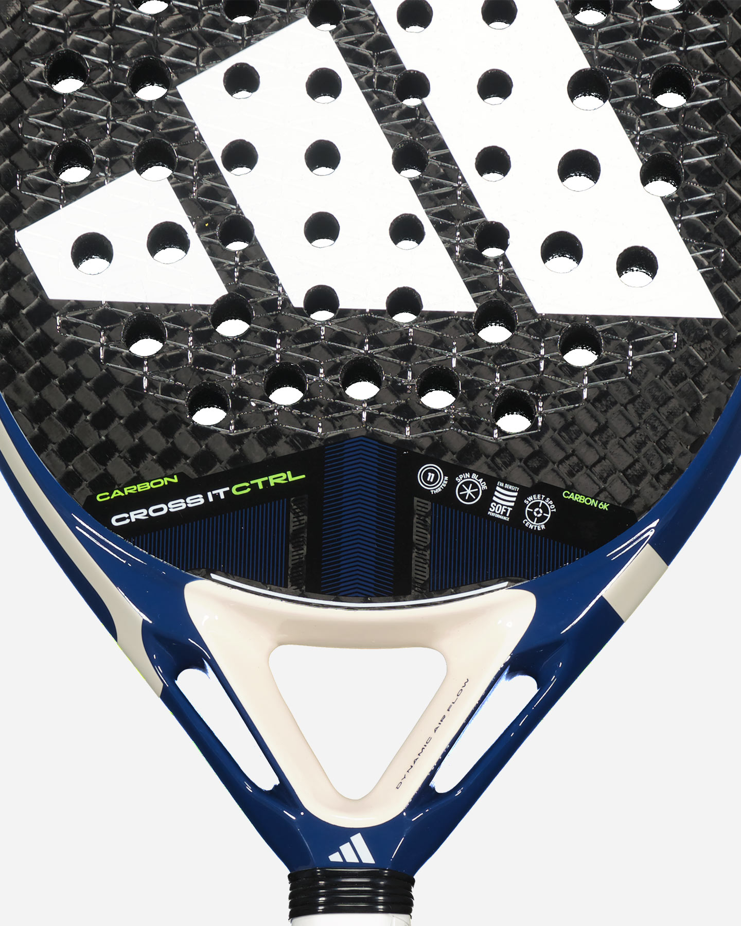 Racchetta padel performance ADIDAS CROSS IT CARBON CTRL  - Blu - 3 | Cisalfa Sport