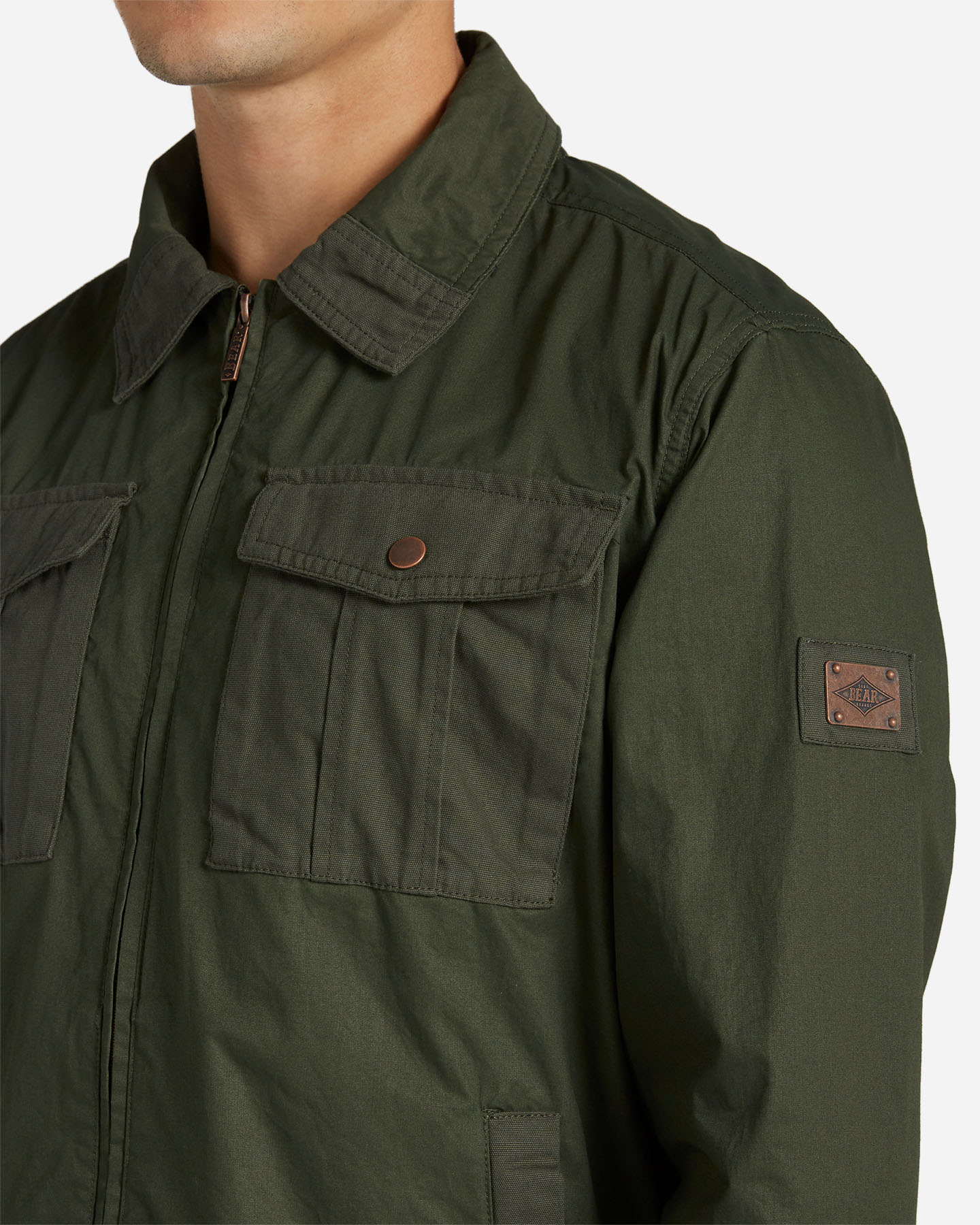 Giubbotto BEAR TASCONI M - Verde - 4 | Cisalfa Sport