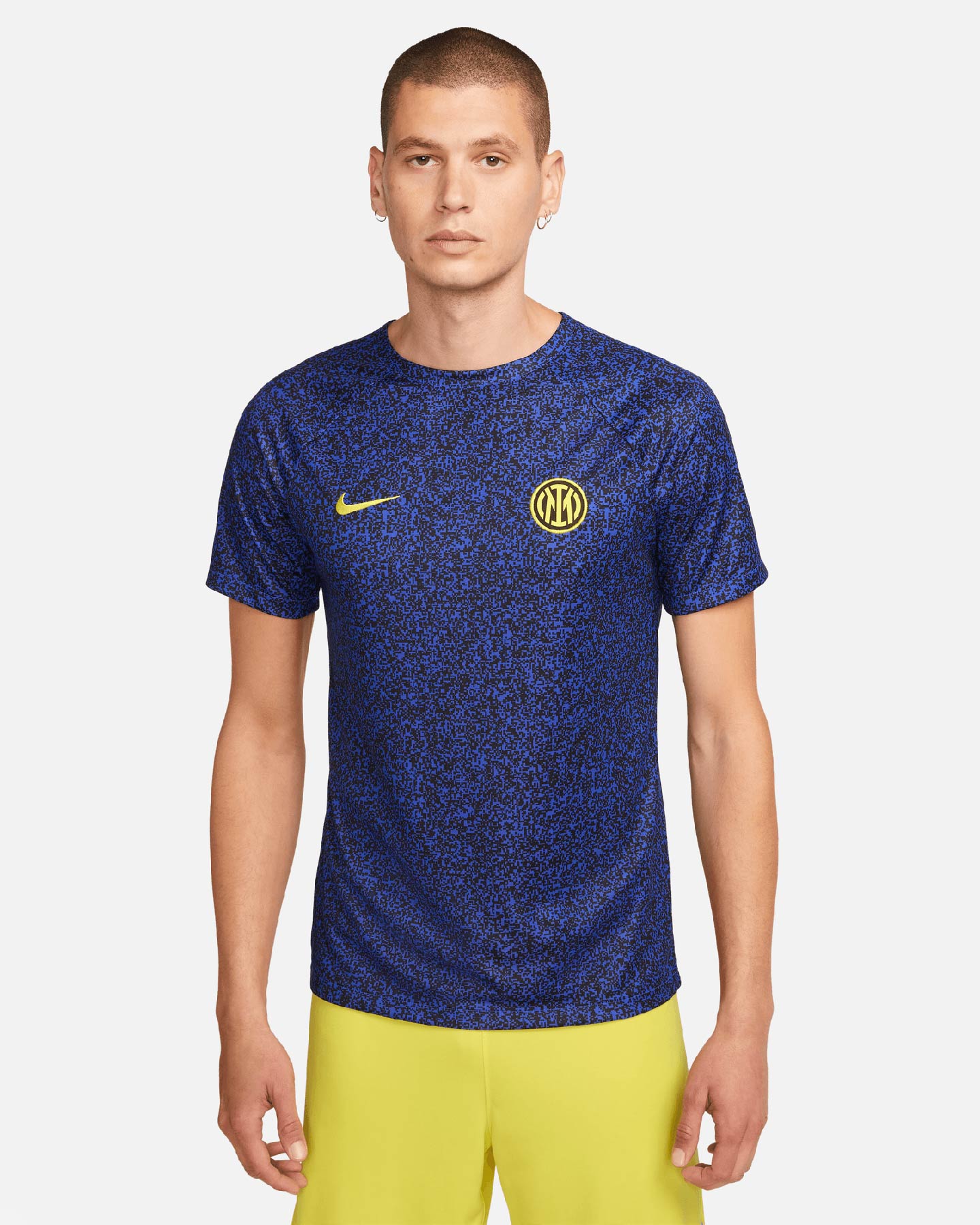 Maglia calcio ufficiale NIKE DRI FIT INTER PREMATCH 23-24 M - Blu - 0 | Cisalfa Sport