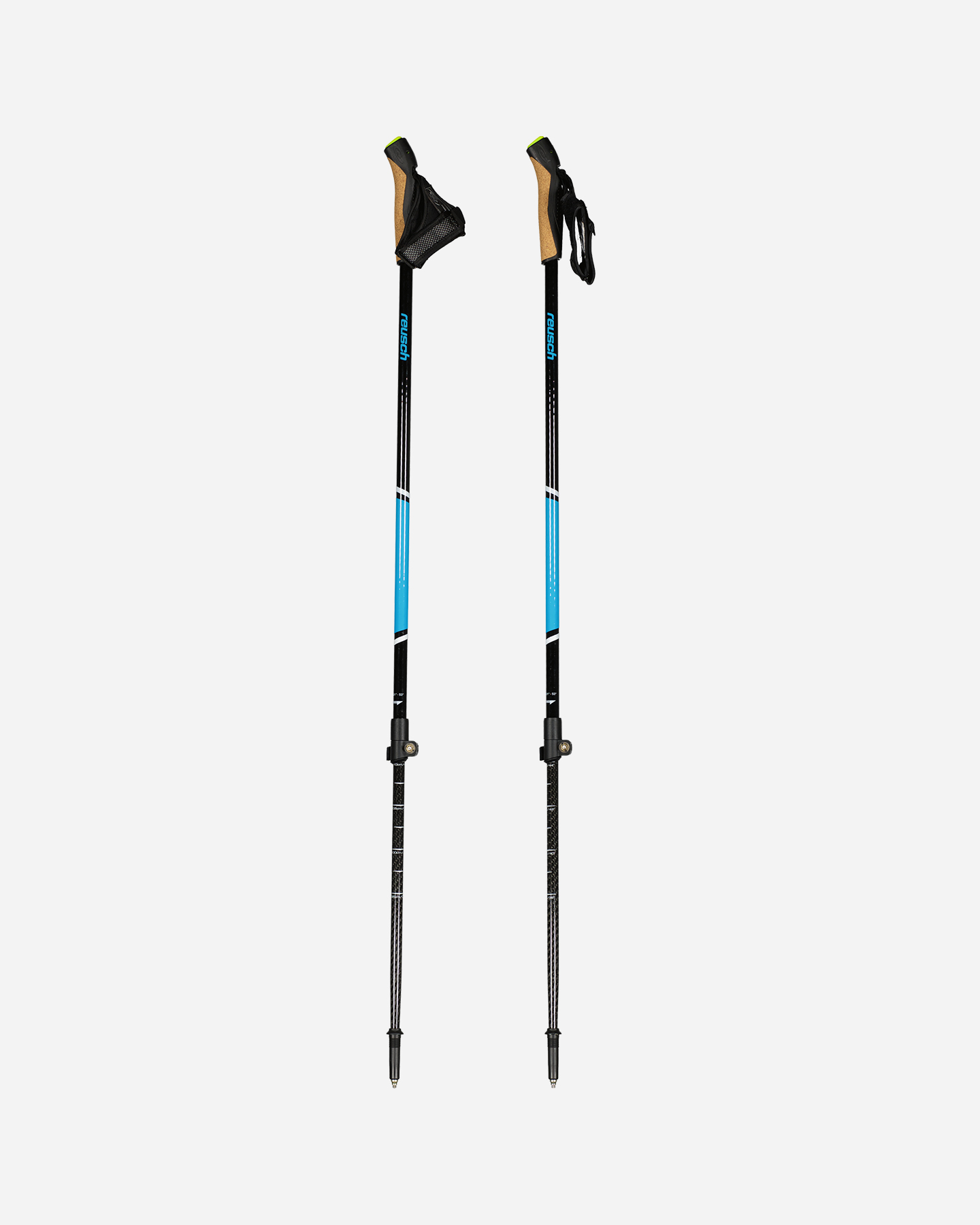 Bastoncini nordic walking REUSCH QUICK CARBON - Nero - 1 | Cisalfa Sport