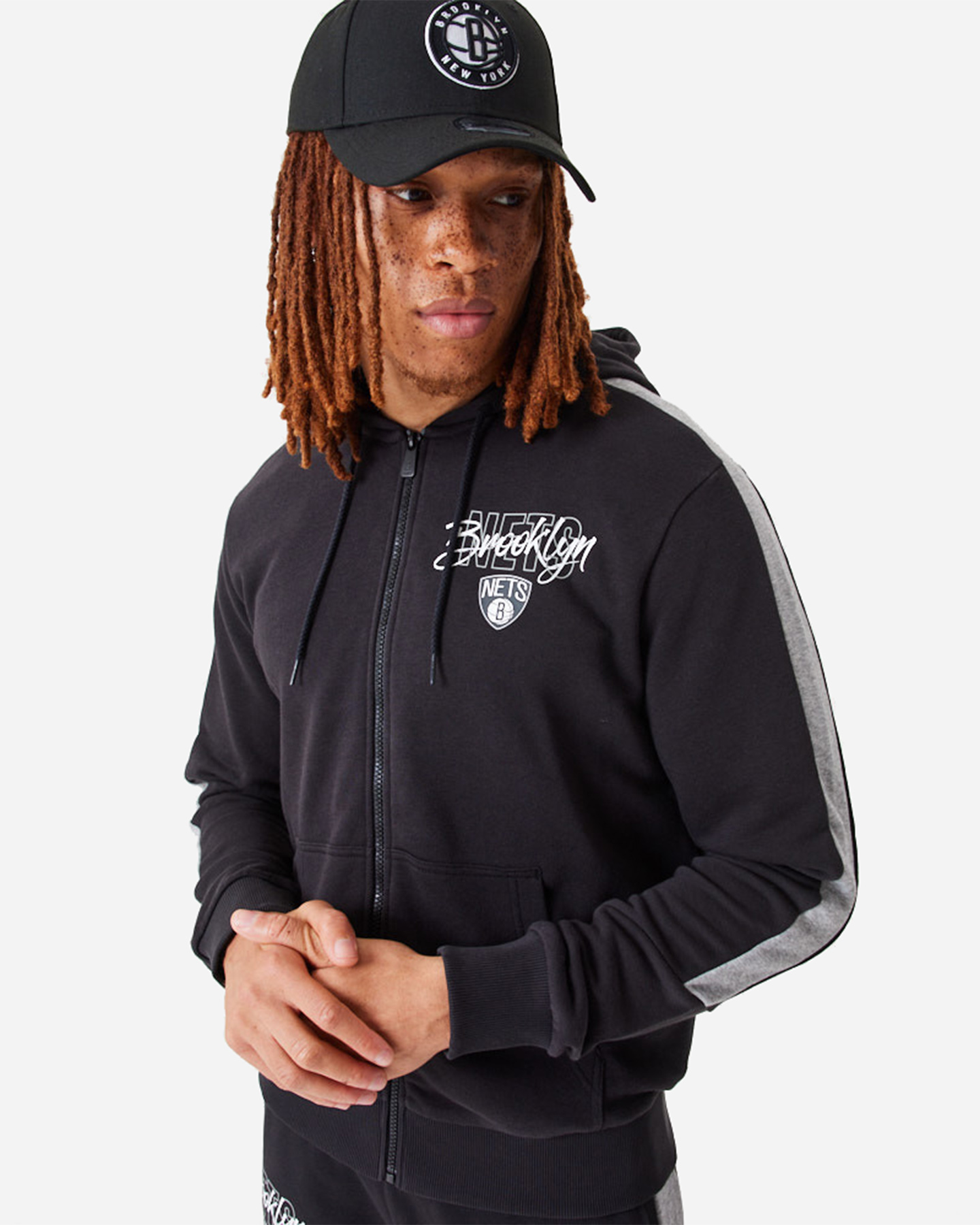 Felpa NEW ERA SCRIPT BROOKLYN NET  - 0 | Cisalfa Sport