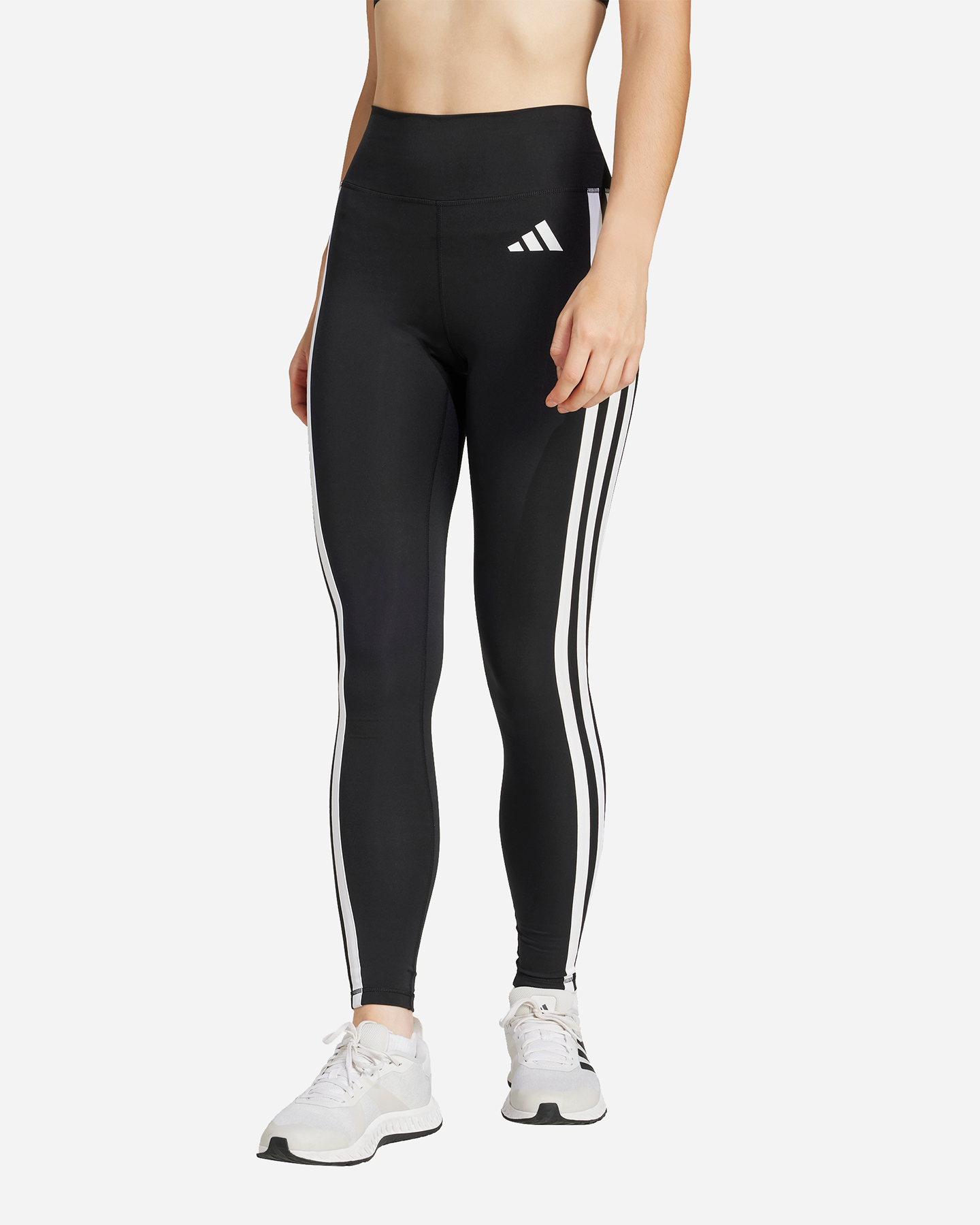 Leggings ADIDAS OPTIME ESSENTIALS ESTRIPES W - Rosa - 1 | Cisalfa Sport